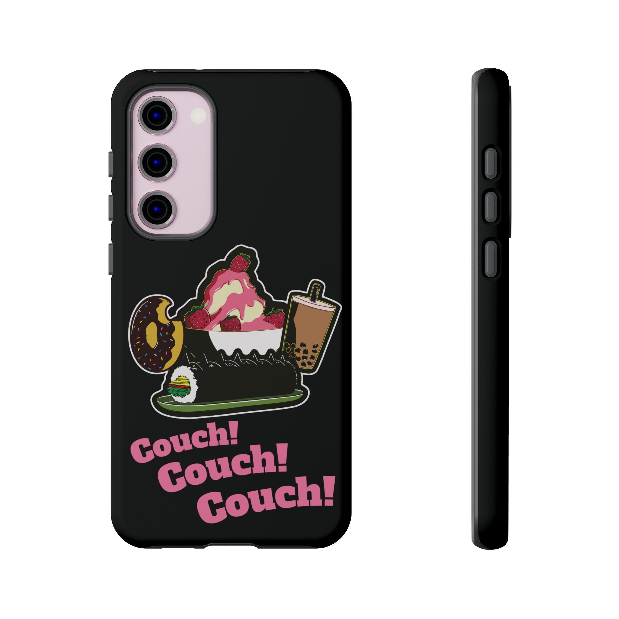 KPOP Style Black Couch Couch Couch Smartphone Tough Cases