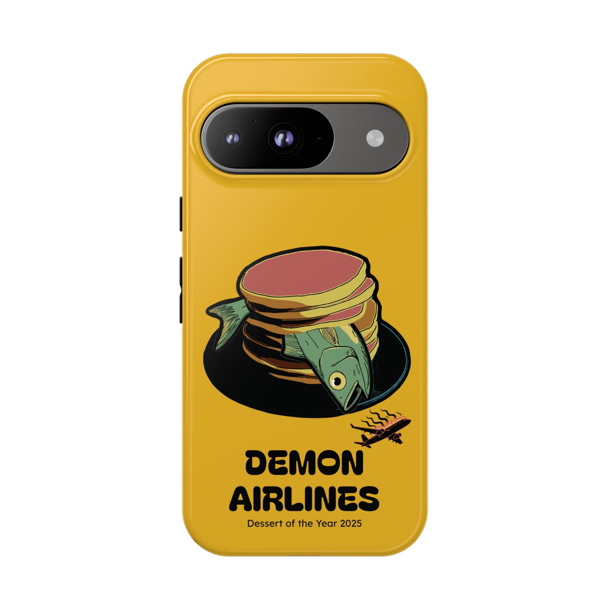 KPOP Style Fish Pancakes Yellow Smartphone Tough Cases