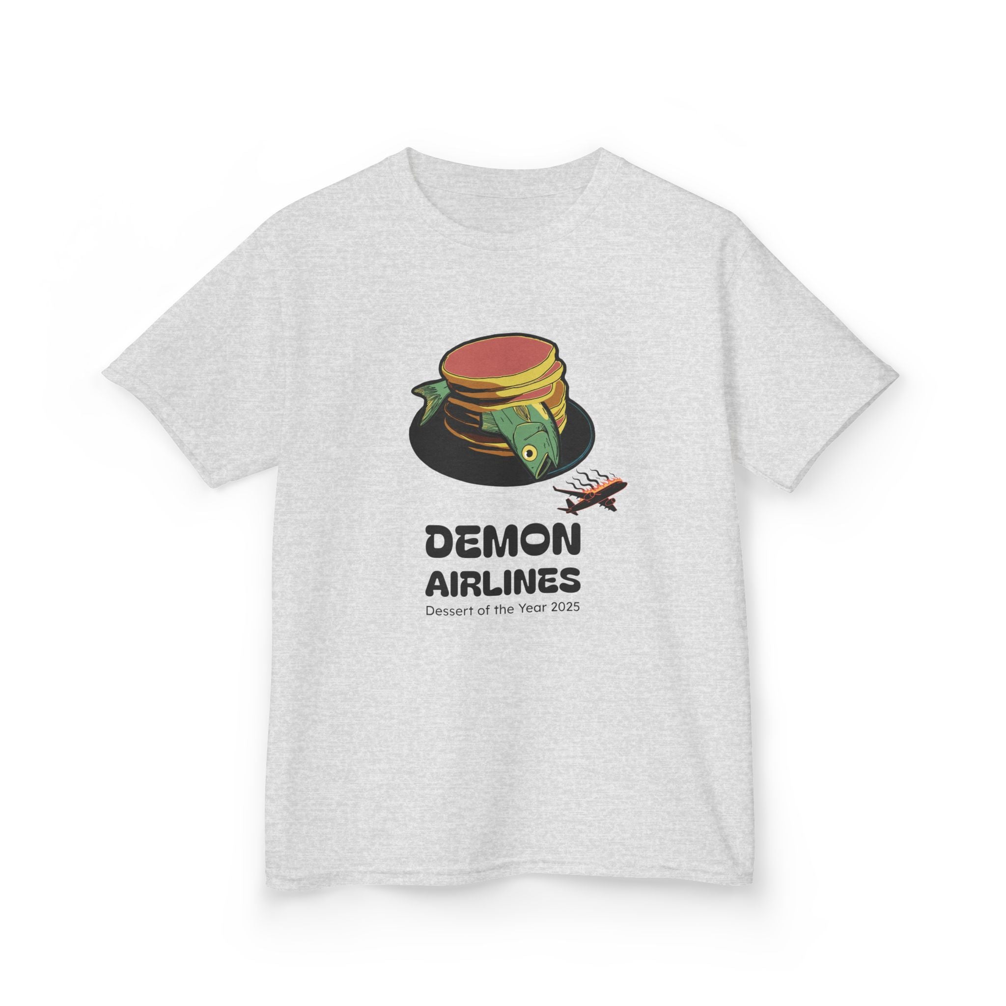 KPOP Style Fish Pancakes Kids Heavy Cotton™ Tee
