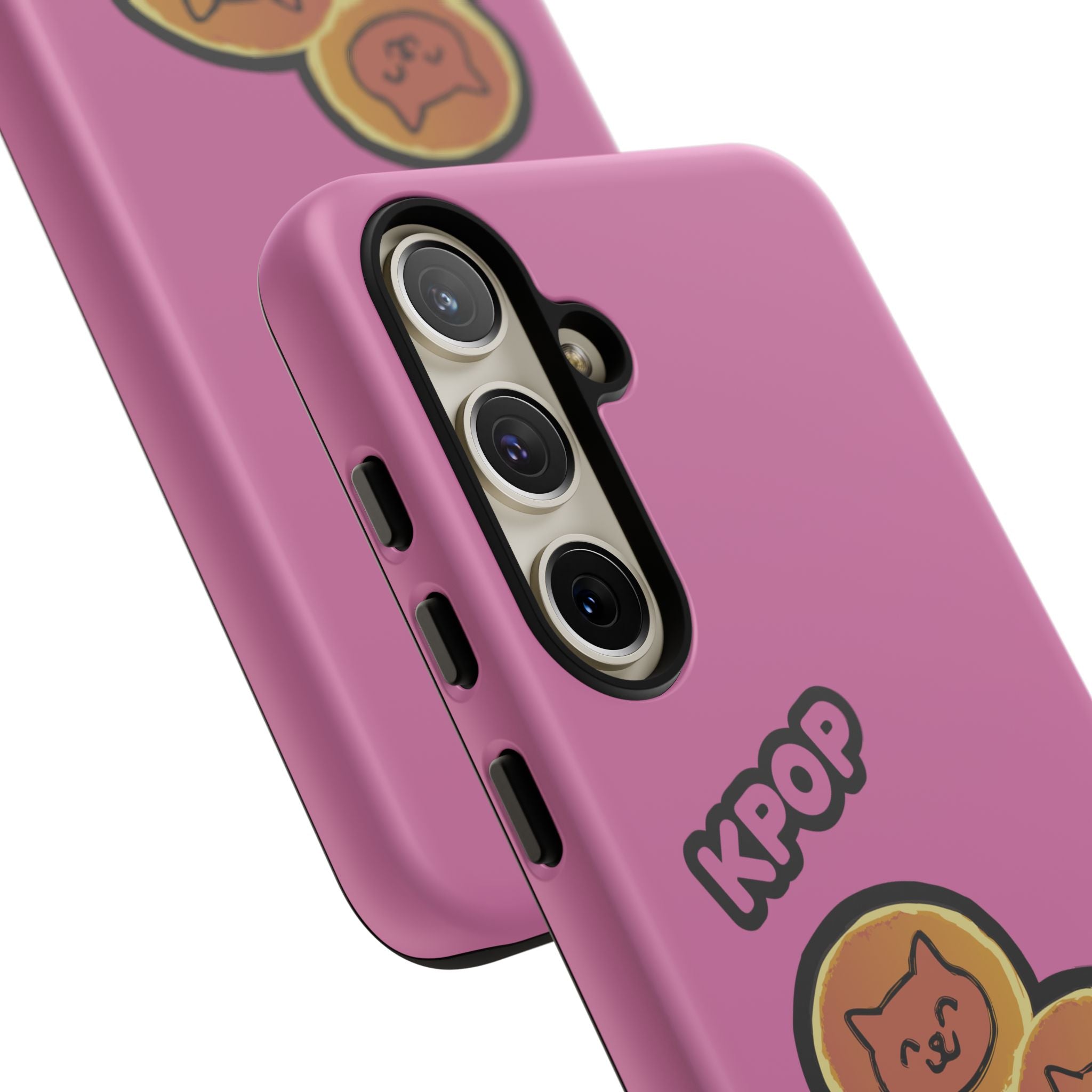 KPOP Style Pancates Pink Smartphone Tough Cases