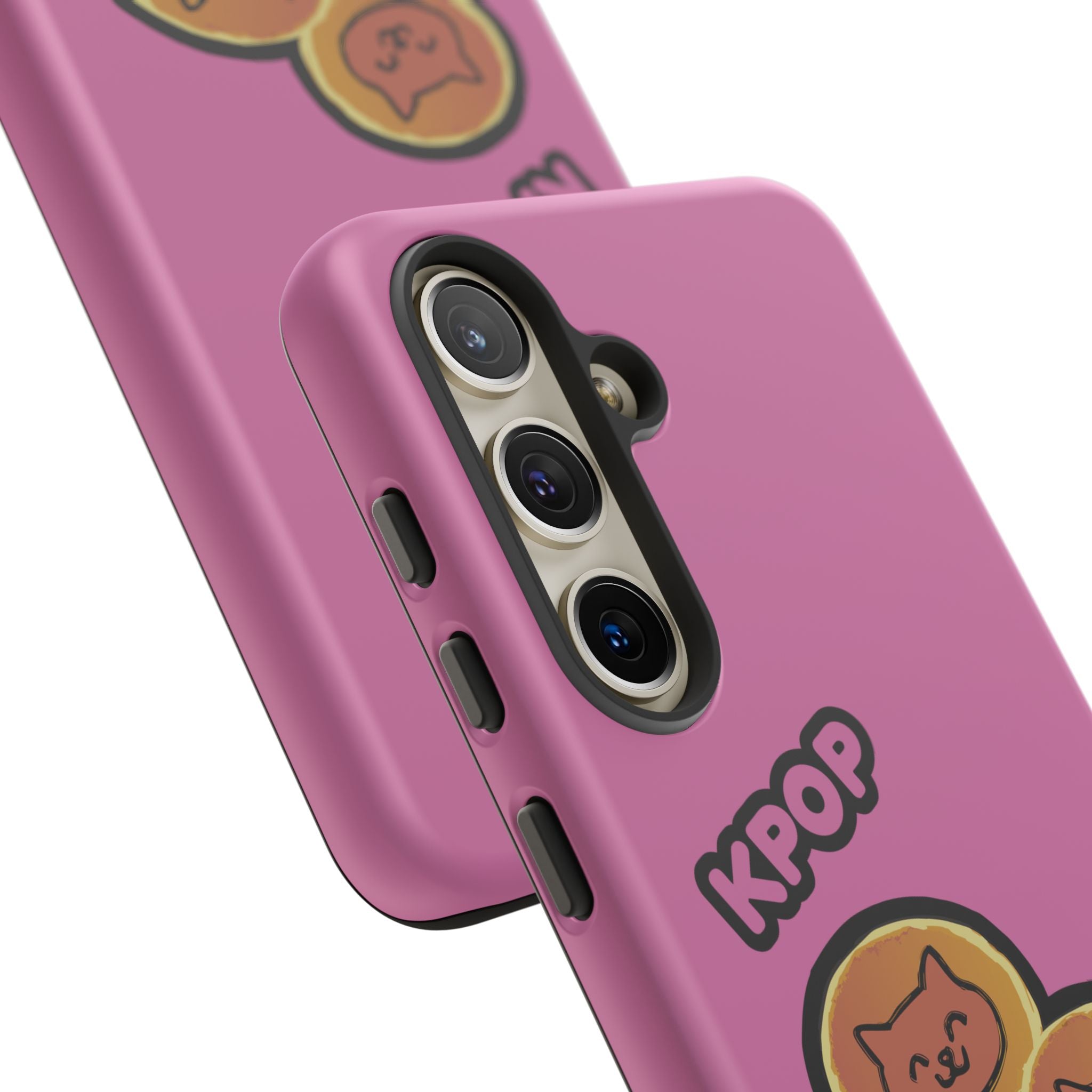 KPOP Style Pancates Pink Smartphone Tough Cases
