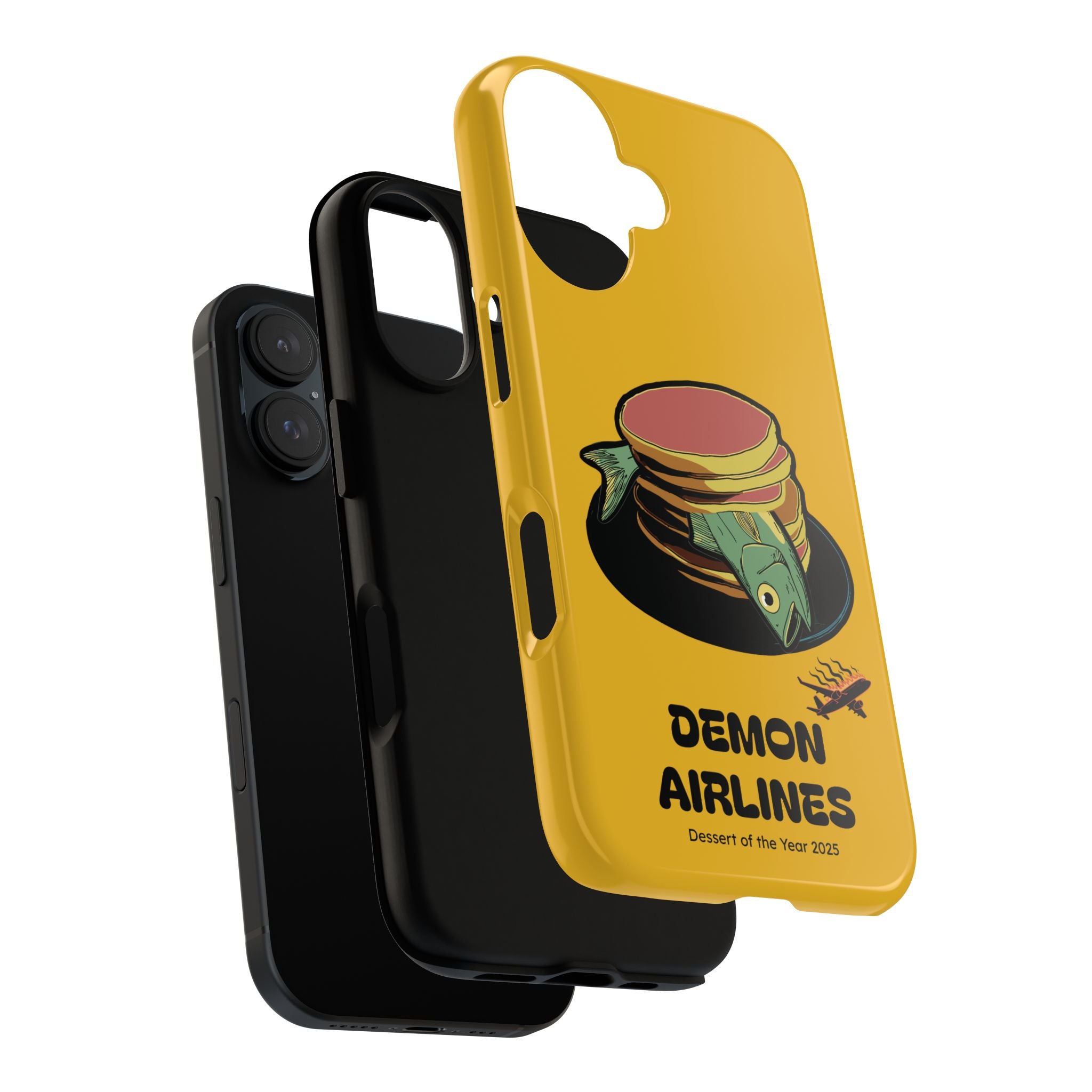 KPOP Style Fish Pancakes Yellow Smartphone Tough Cases