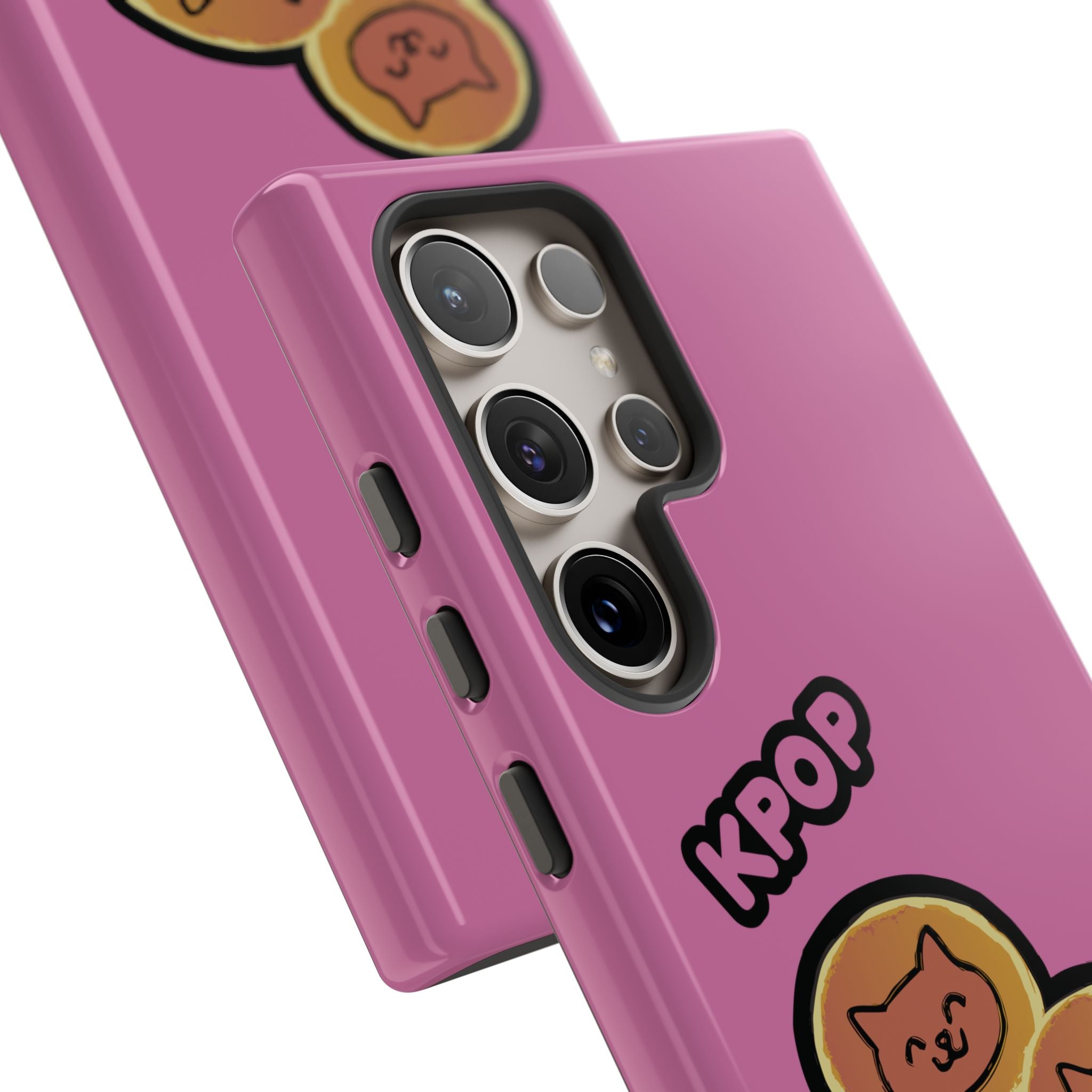 KPOP Style Pancates Pink Smartphone Tough Cases