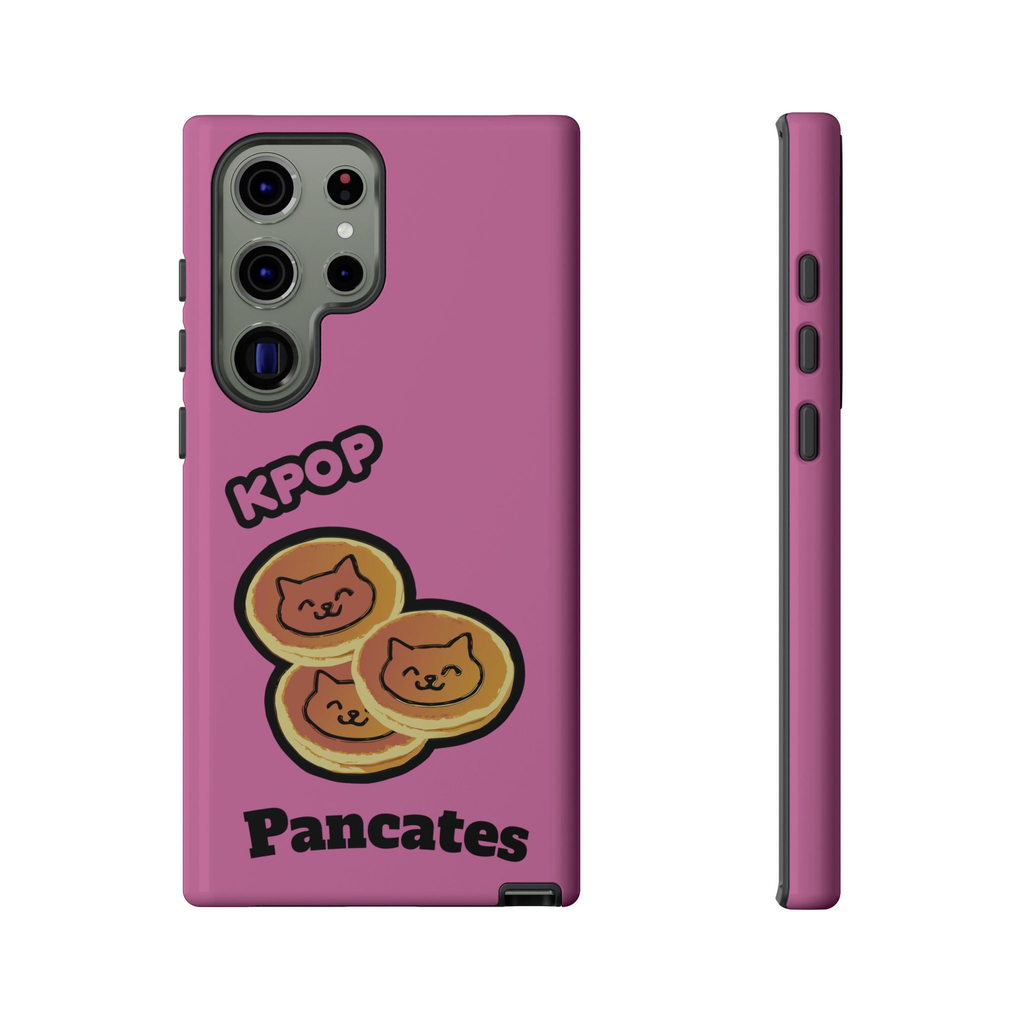 KPOP Style Pancates Pink Smartphone Tough Cases