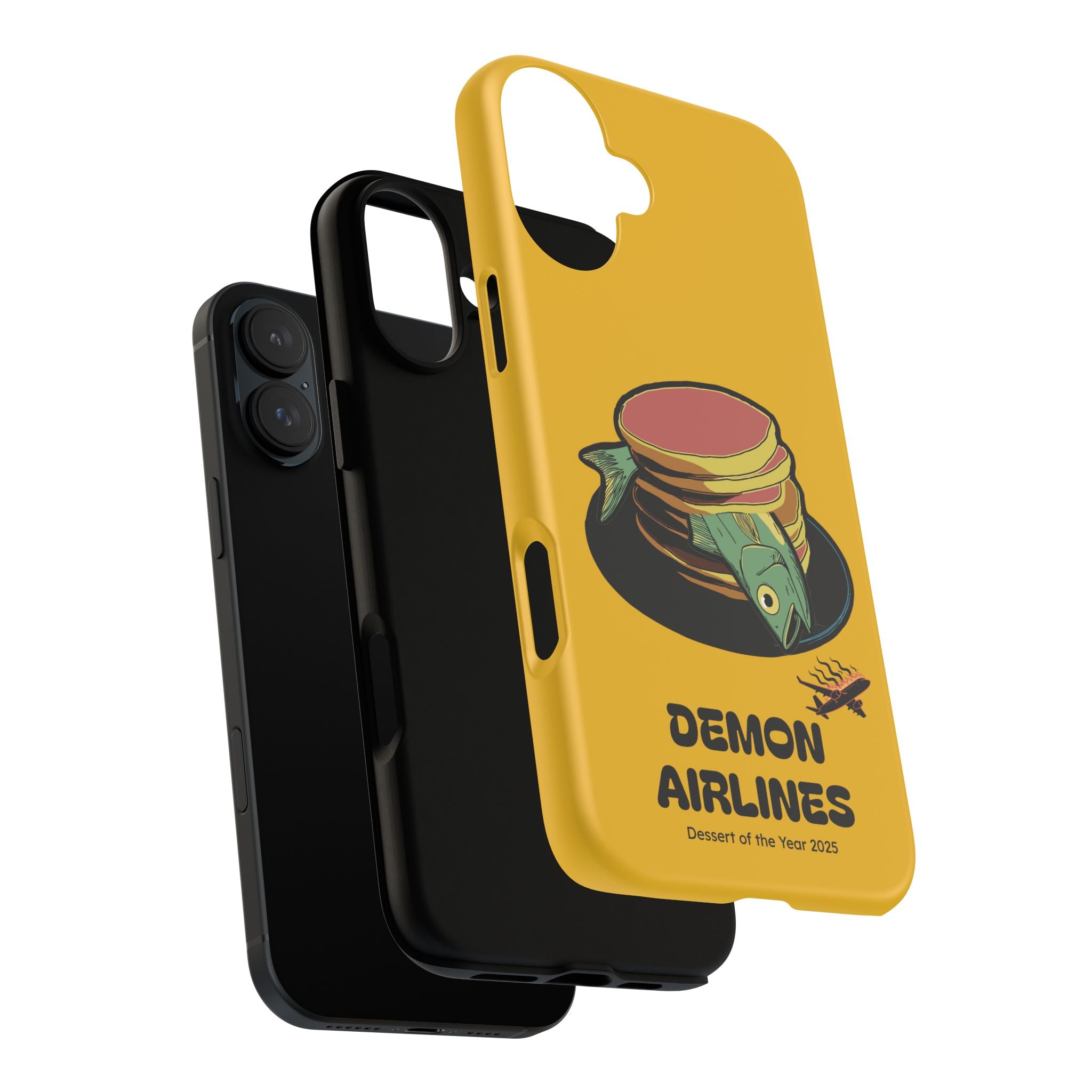 KPOP Style Fish Pancakes Yellow Smartphone Tough Cases