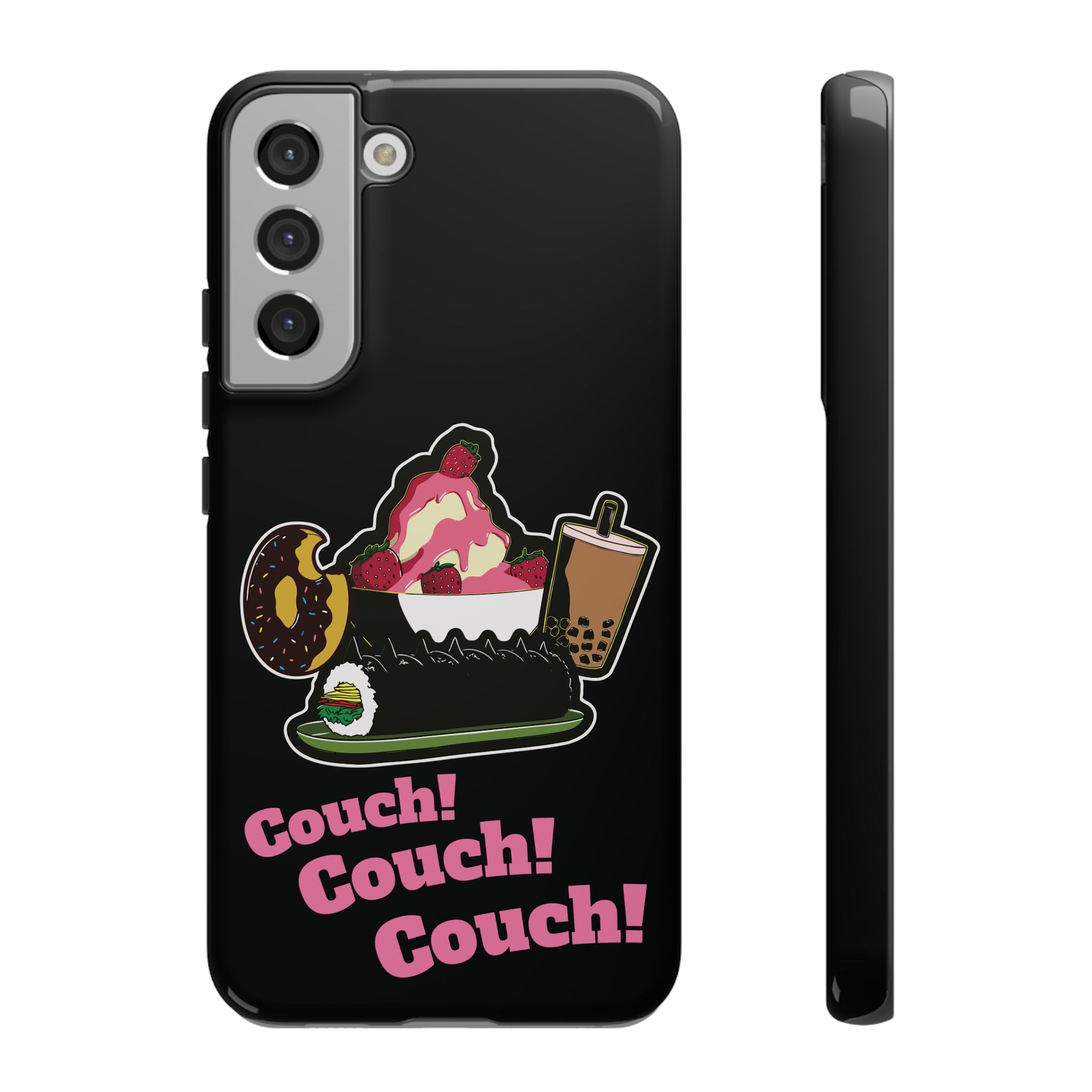 KPOP Style Black Couch Couch Couch Smartphone Tough Cases