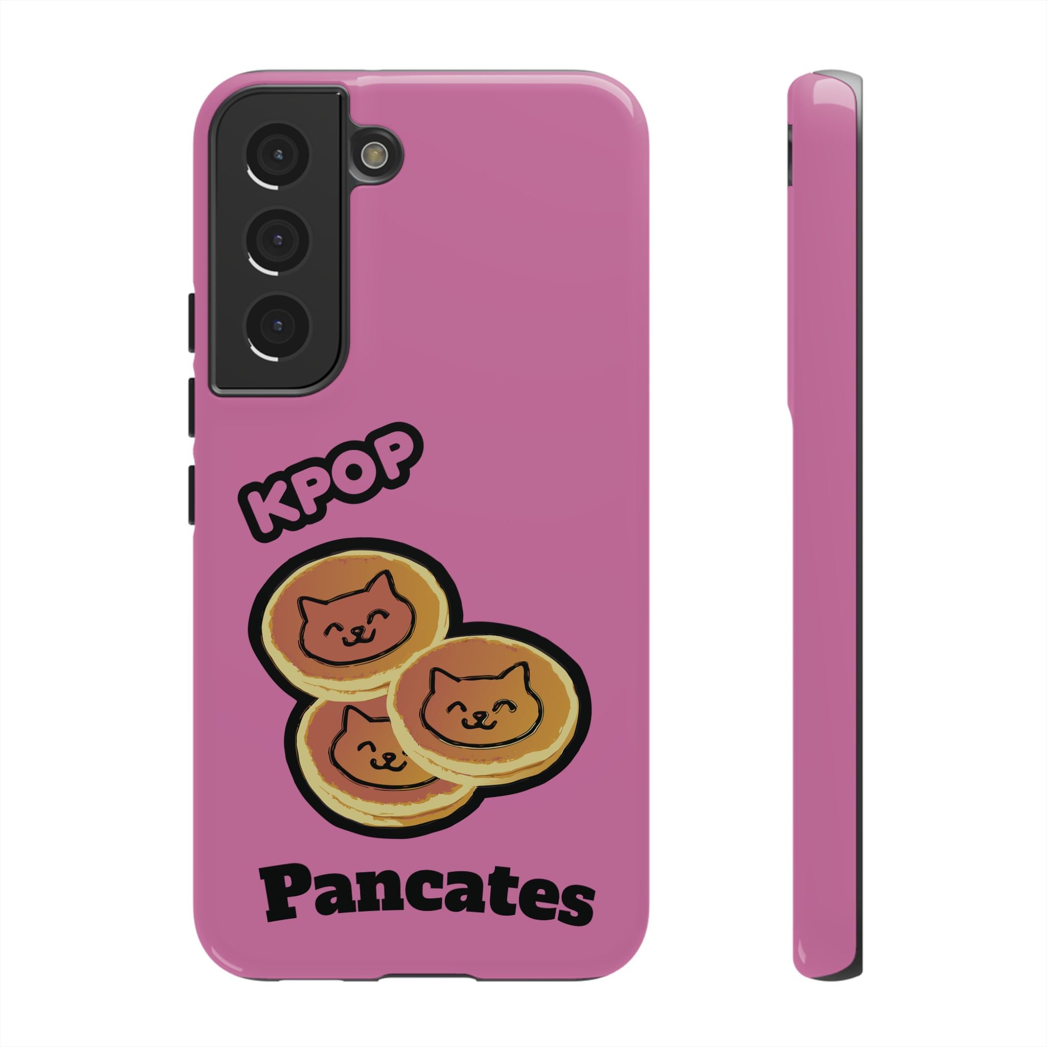 KPOP Style Pancates Pink Smartphone Tough Cases