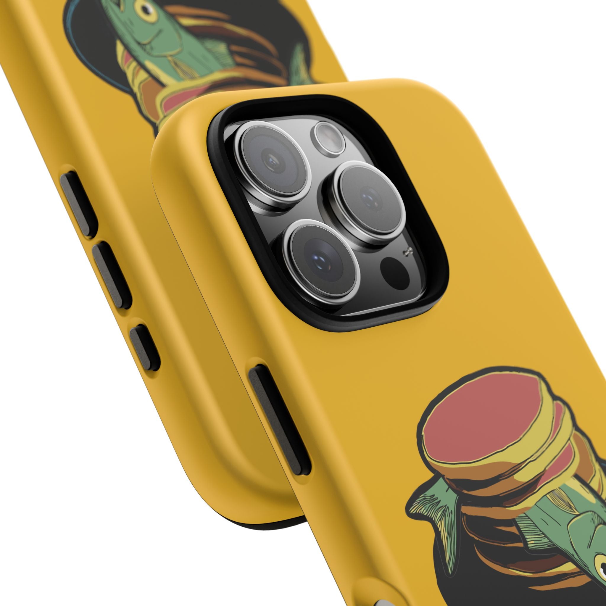 KPOP Style Fish Pancakes Yellow Smartphone Tough Cases