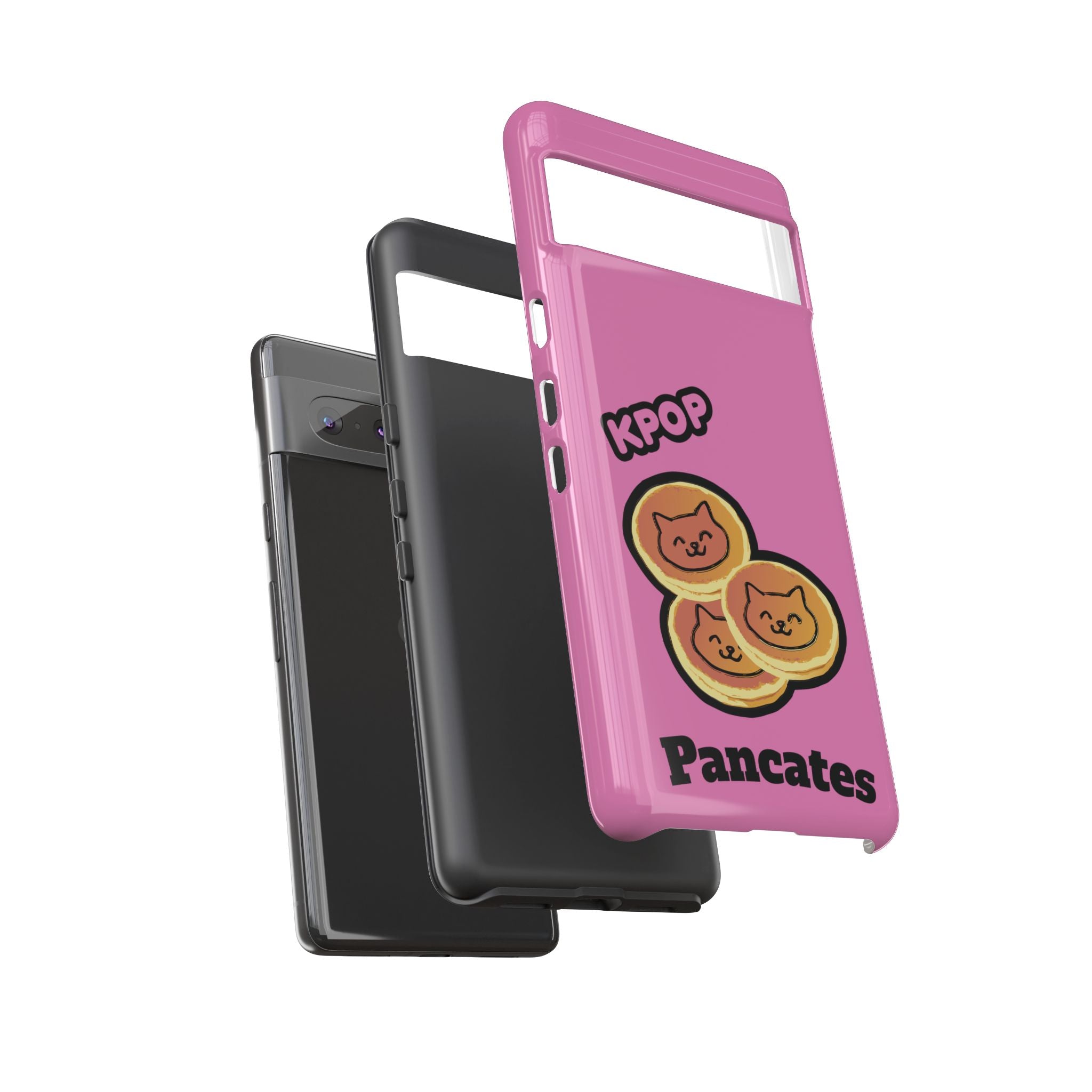 KPOP Style Pancates Pink Smartphone Tough Cases