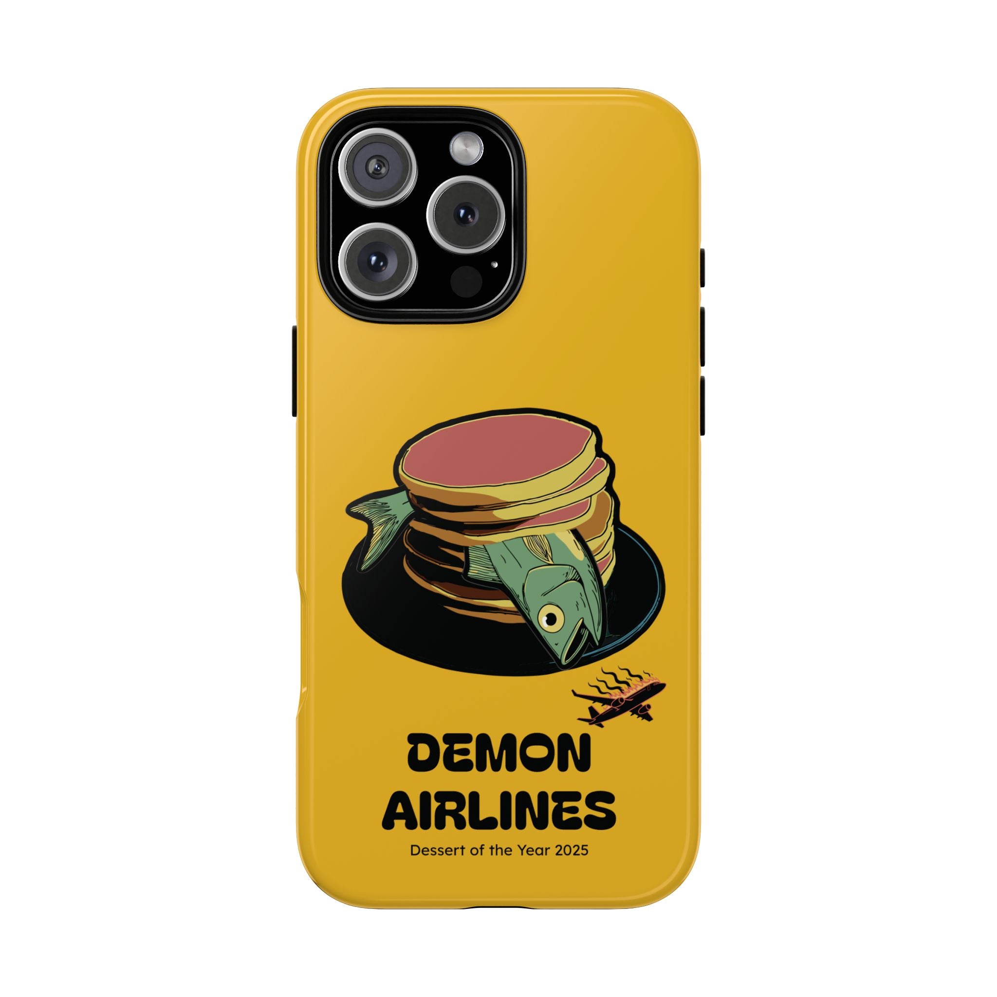 KPOP Style Fish Pancakes Yellow Smartphone Tough Cases