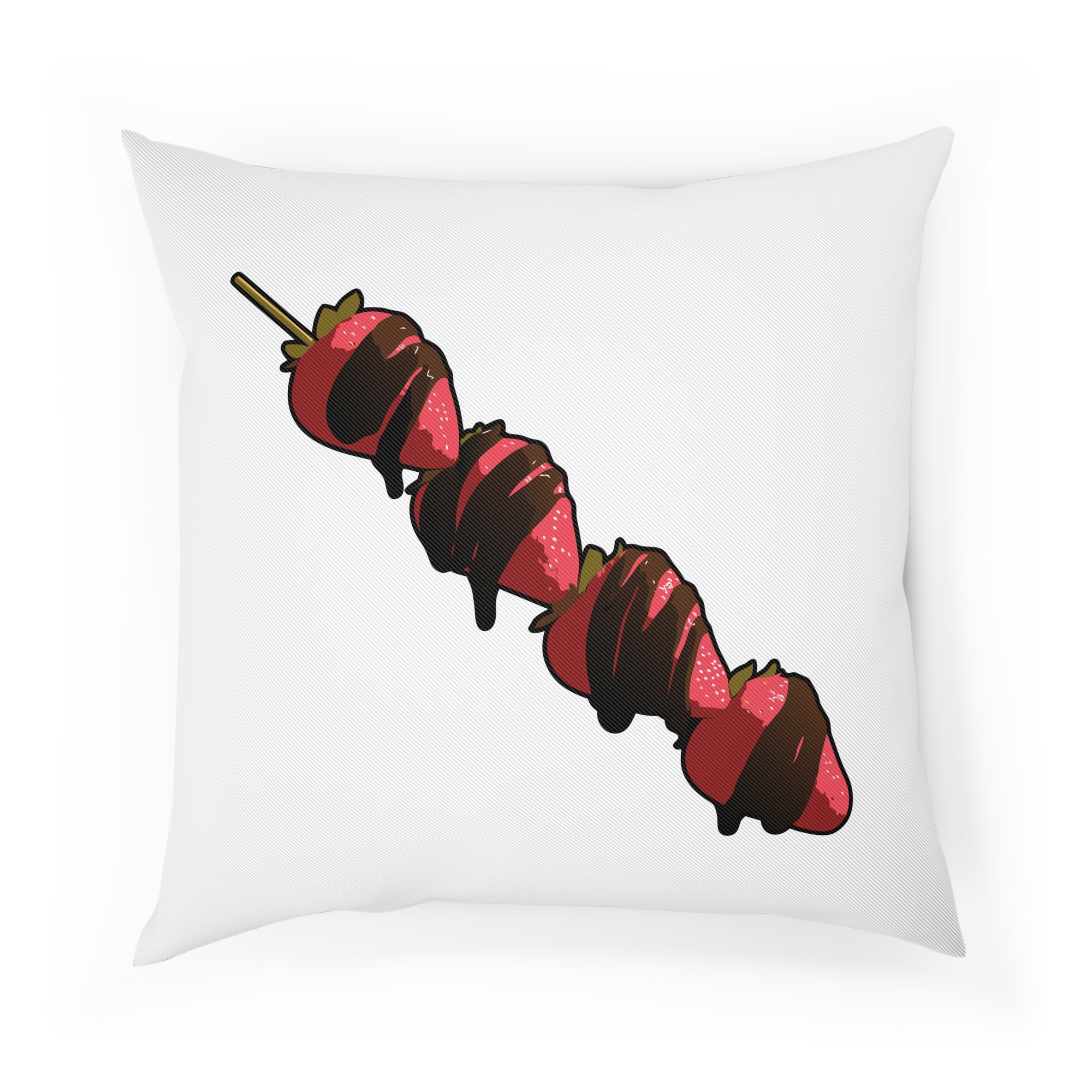 Fruchtspieß / Fruit Skewer Style Cushion / Kissen