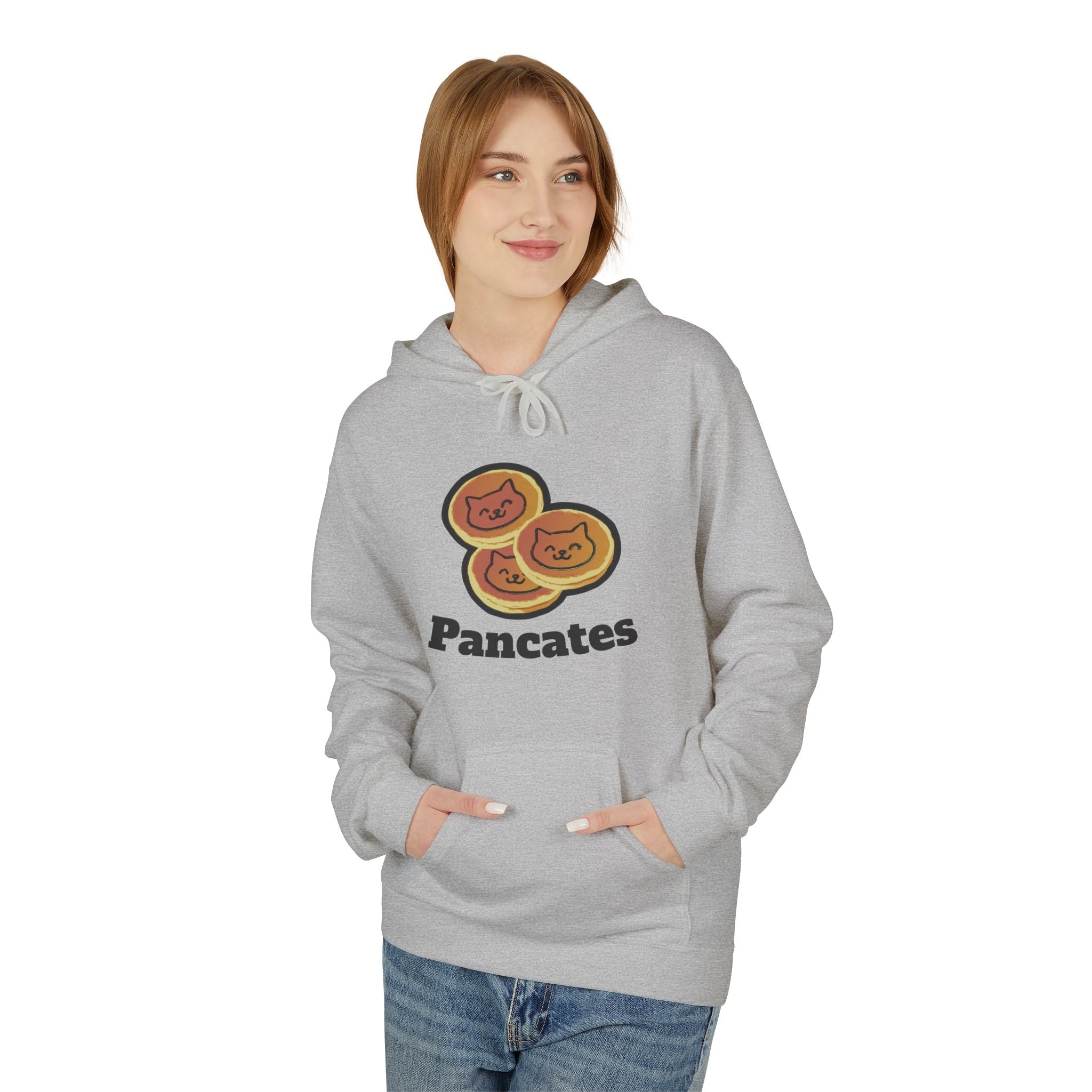 Pancates Style Unisex Midweight Softstyle Fleece Hoodie