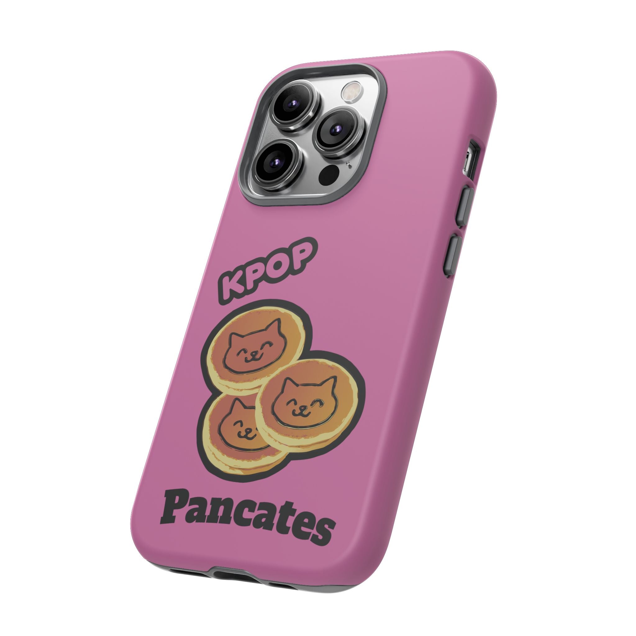 KPOP Style Pancates Pink Smartphone Tough Cases
