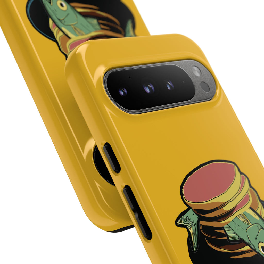 KPOP Style Fish Pancakes Yellow Smartphone Tough Cases