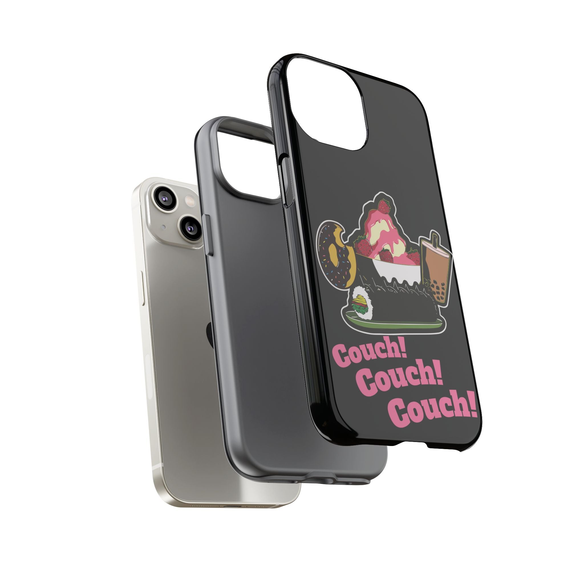KPOP Style Black Couch Couch Couch Smartphone Tough Cases