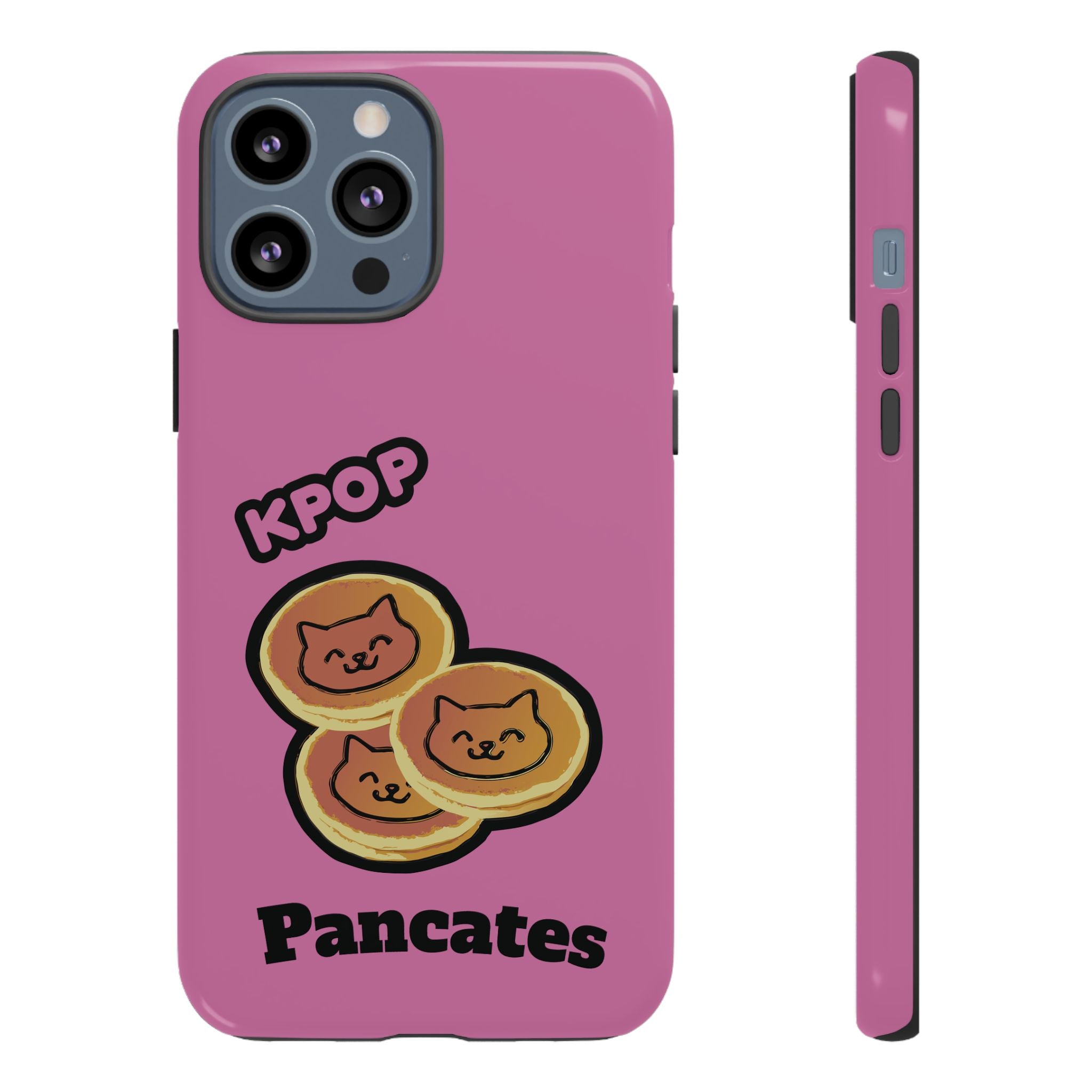 KPOP Style Pancates Pink Smartphone Tough Cases