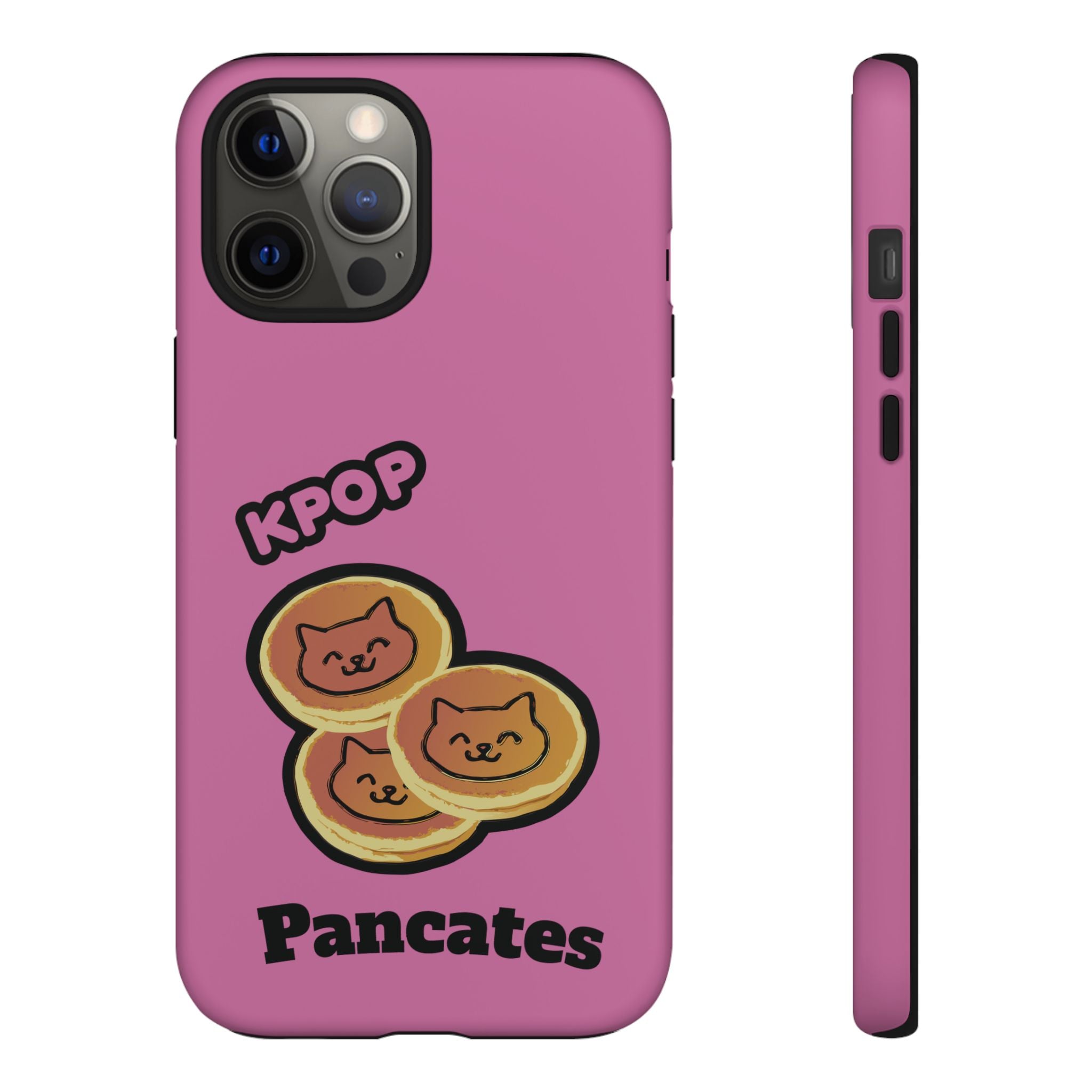 KPOP Style Pancates Pink Smartphone Tough Cases