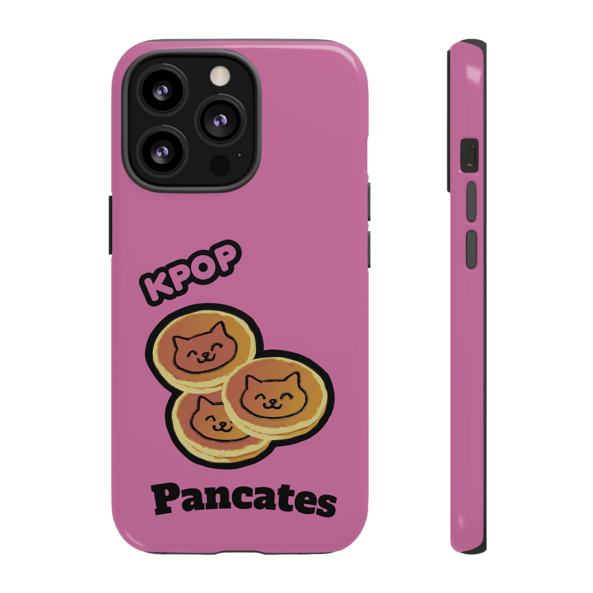 KPOP Style Pancates Pink Smartphone Tough Cases