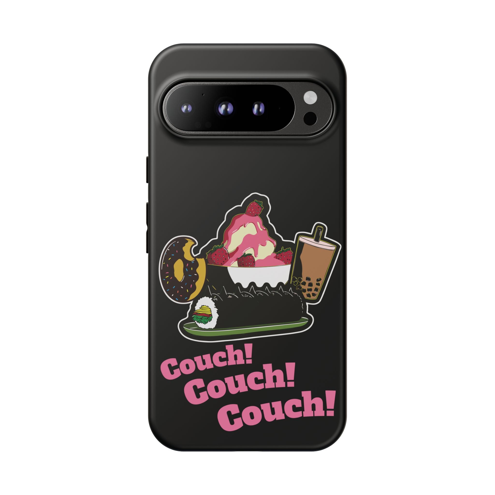 KPOP Style Black Couch Couch Couch Smartphone Tough Cases