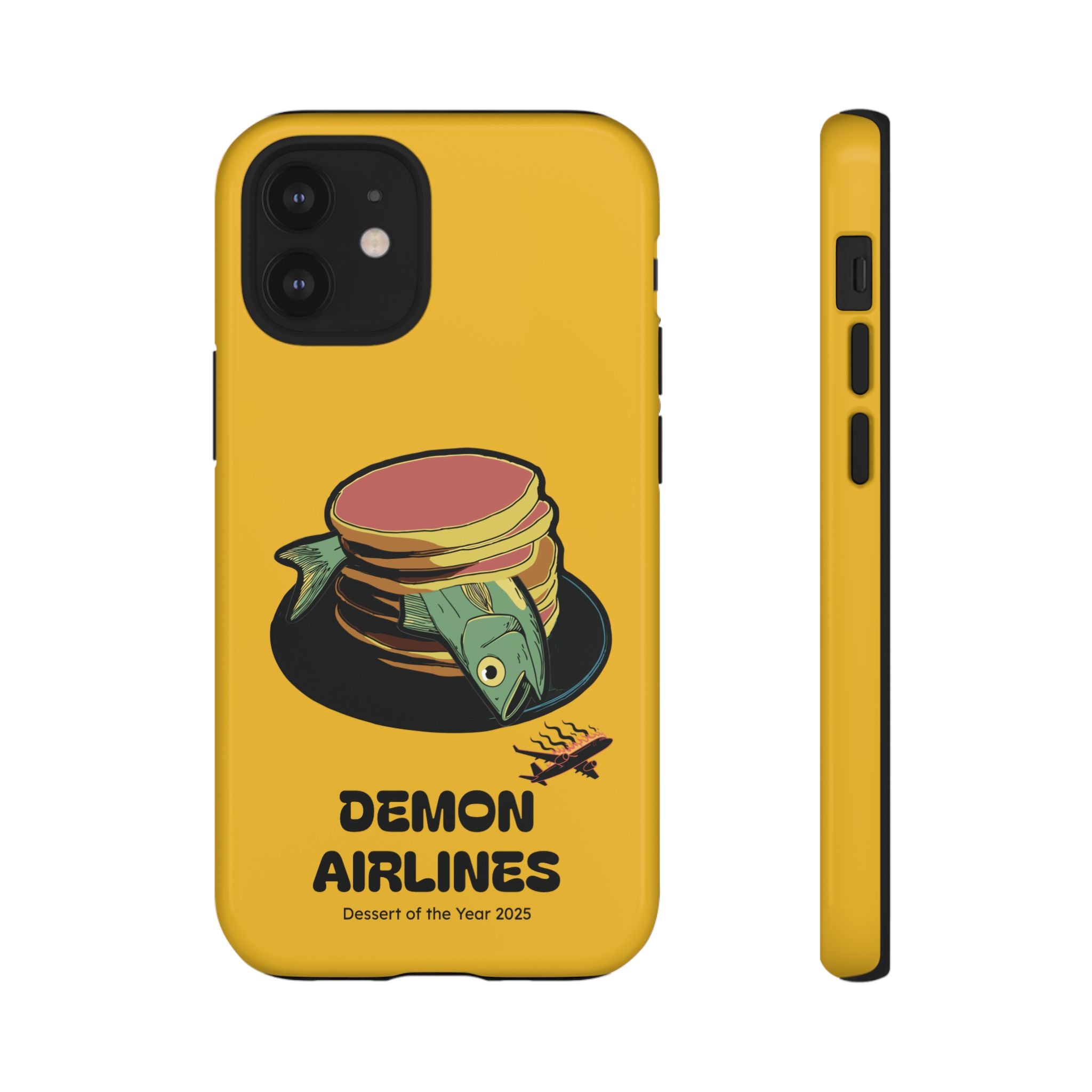 KPOP Style Fish Pancakes Yellow Smartphone Tough Cases