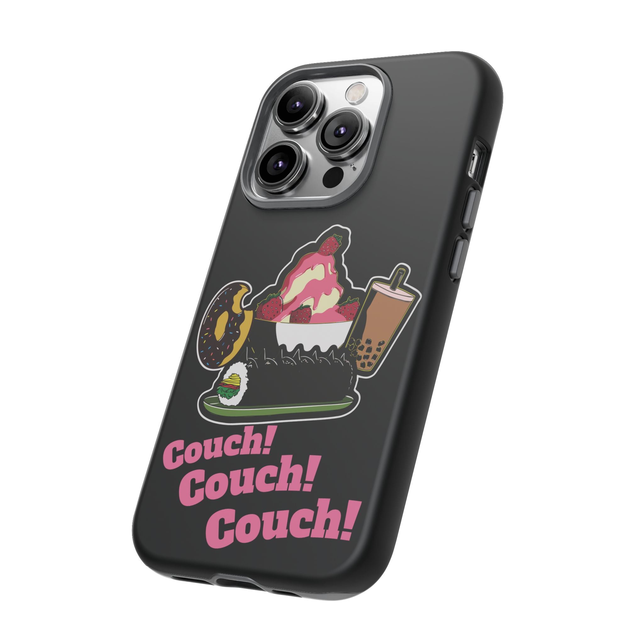 KPOP Style Black Couch Couch Couch Smartphone Tough Cases