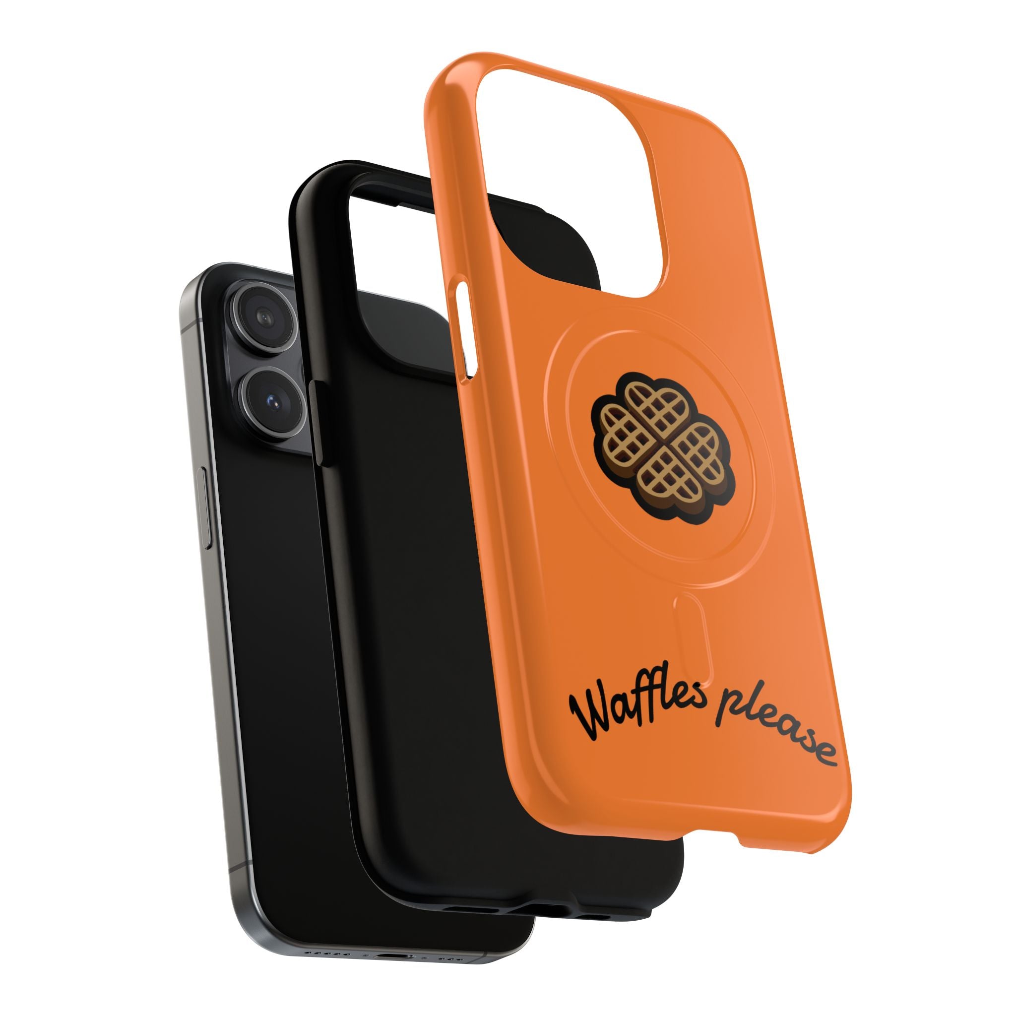 Heart Waffles Style Tough Magnetic Cases