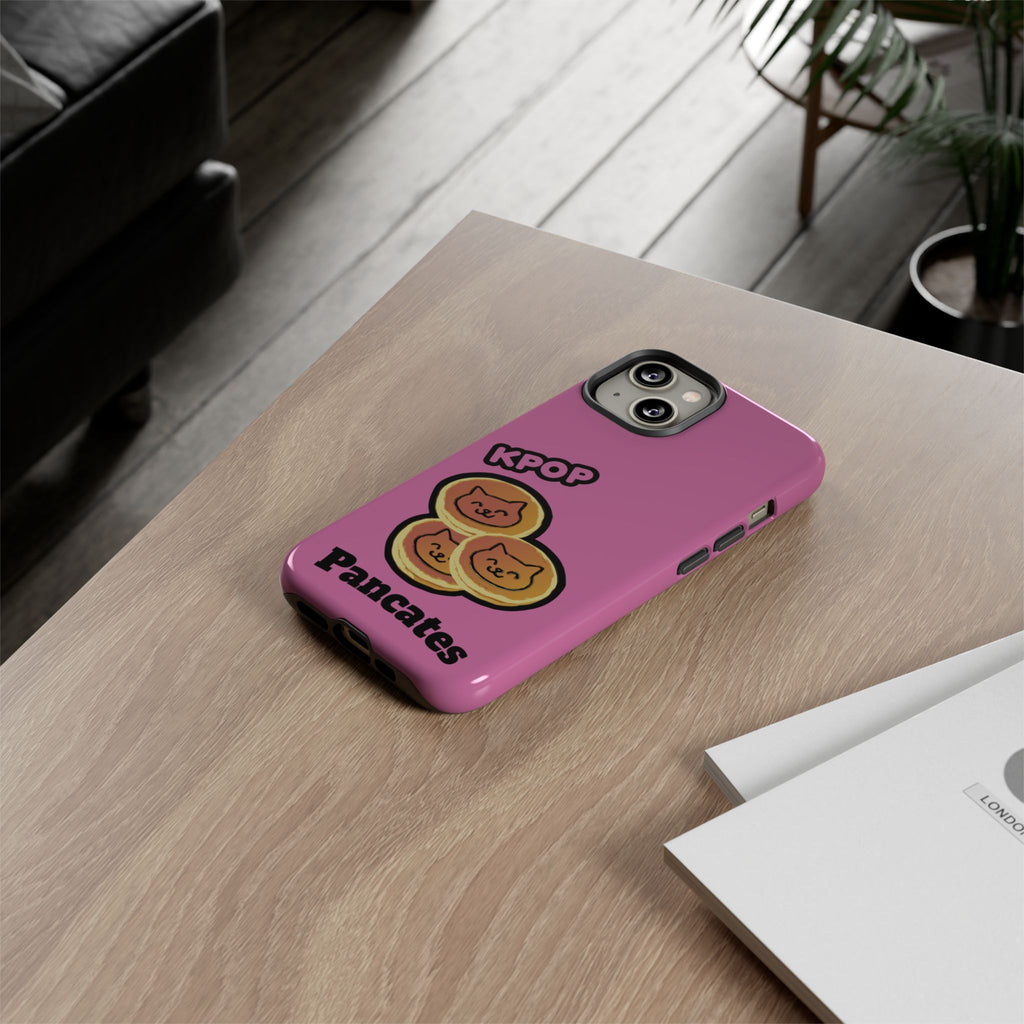 KPOP Style Pancates Pink Smartphone Tough Cases