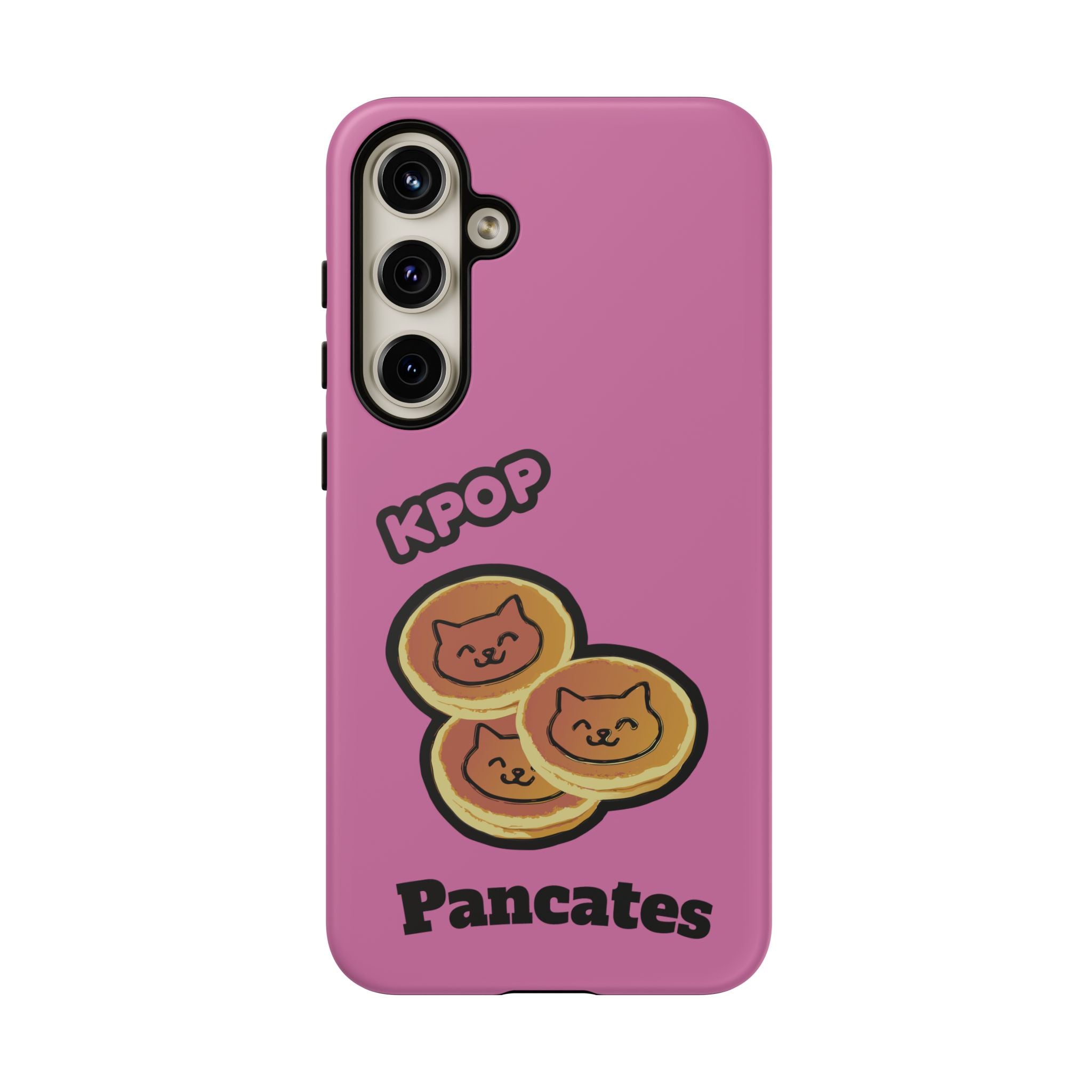 KPOP Style Pancates Pink Smartphone Tough Cases