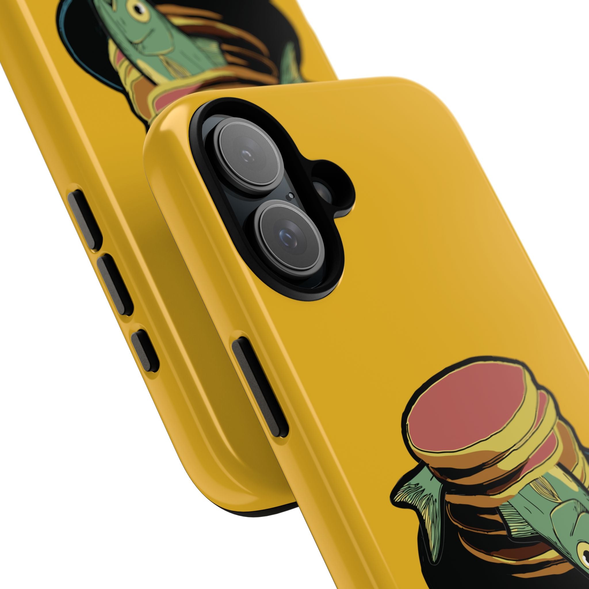 KPOP Style Fish Pancakes Yellow Smartphone Tough Cases