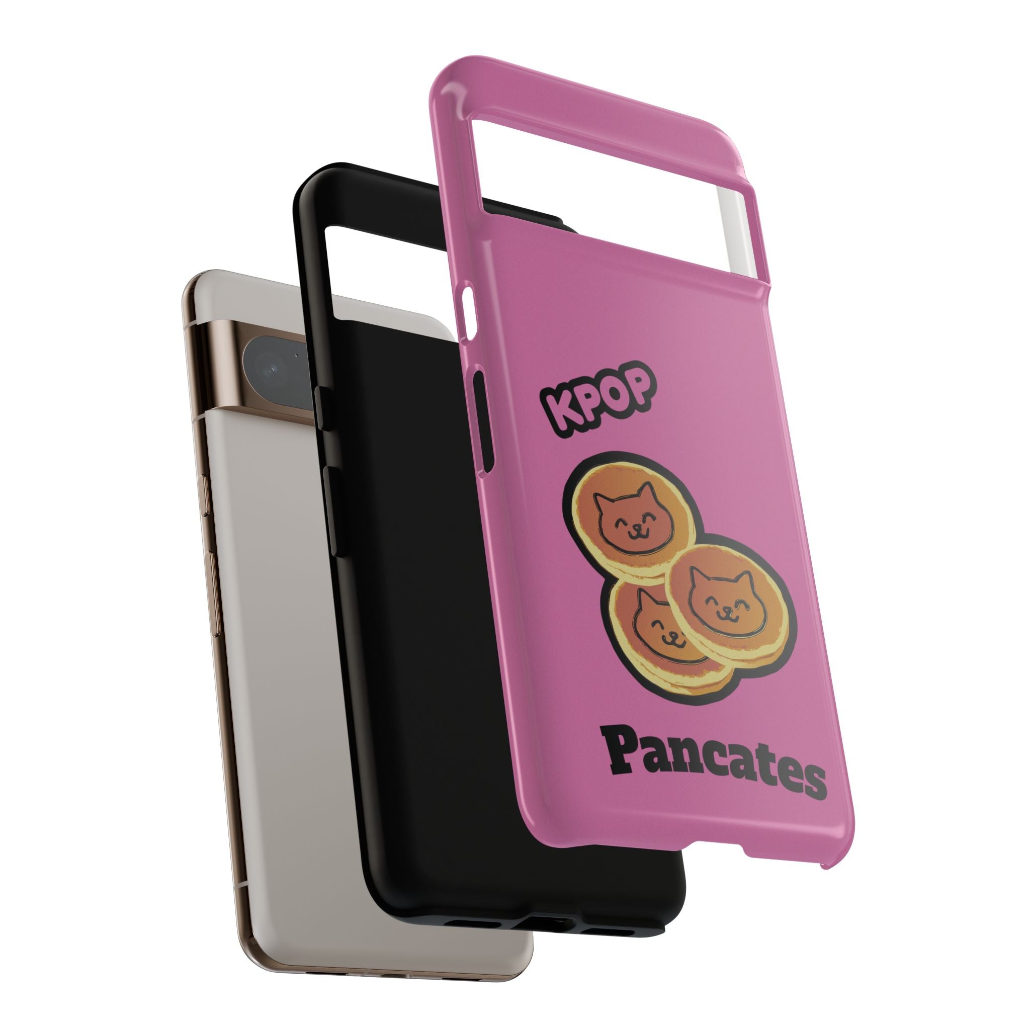 KPOP Style Pancates Pink Smartphone Tough Cases