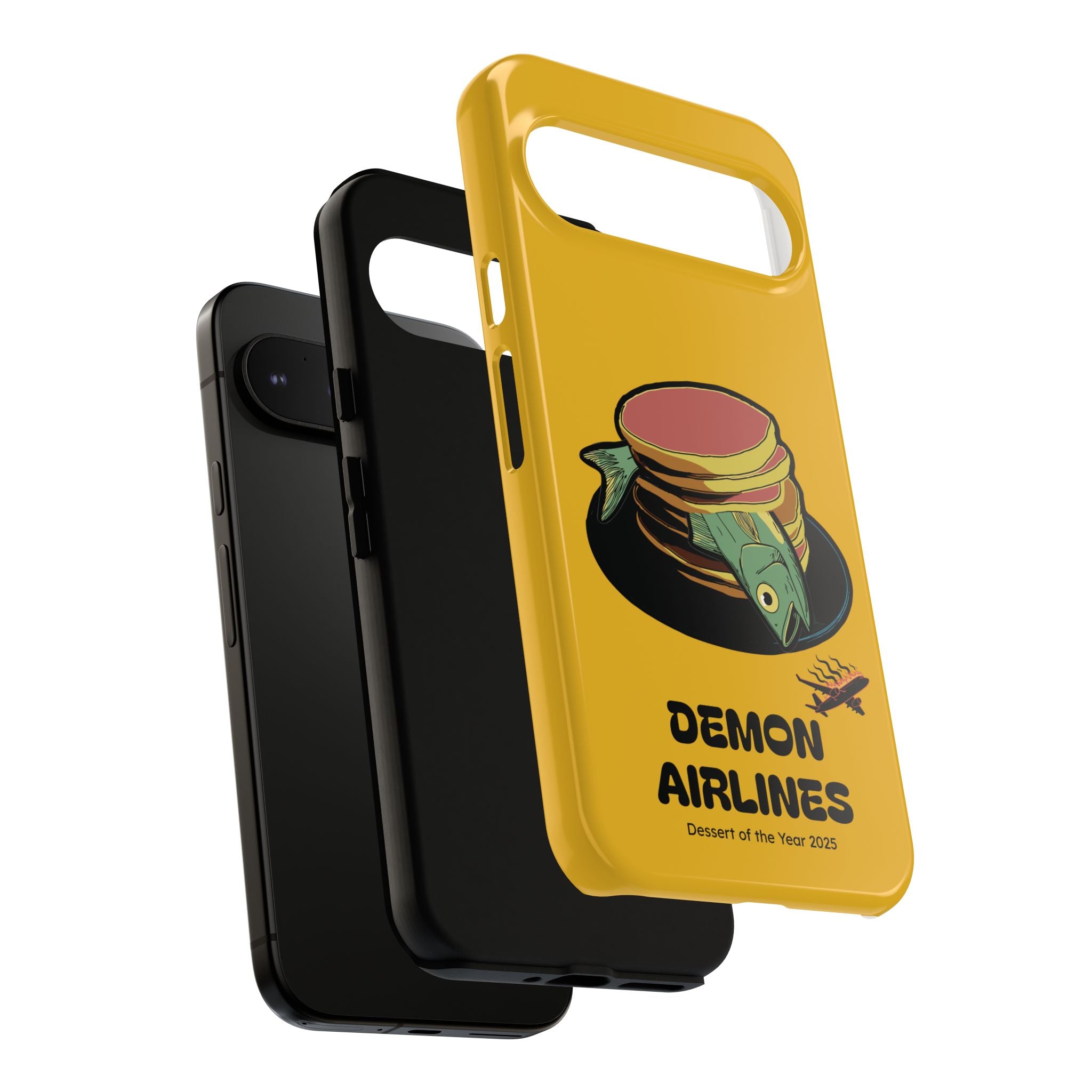 KPOP Style Fish Pancakes Yellow Smartphone Tough Cases