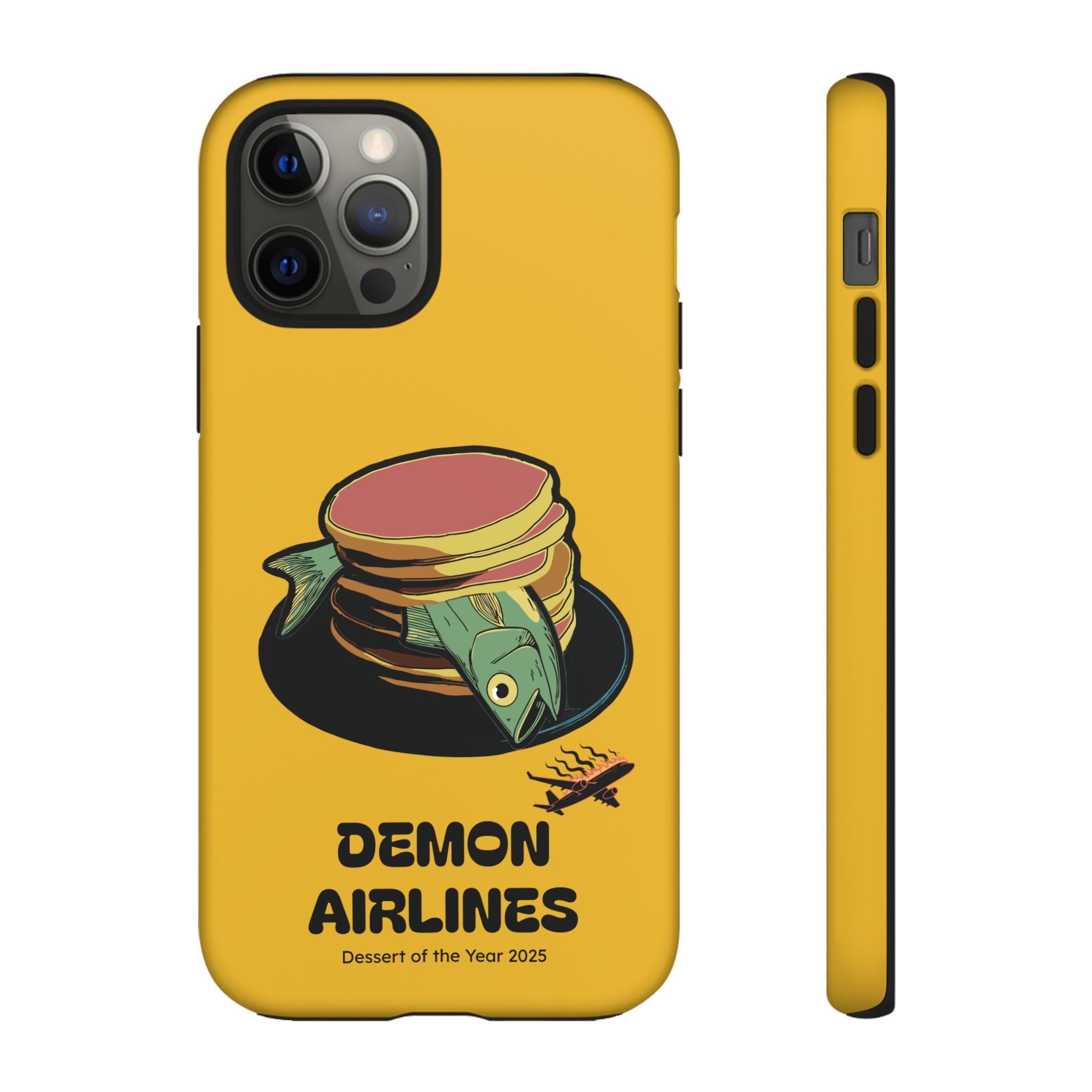 KPOP Style Fish Pancakes Yellow Smartphone Tough Cases