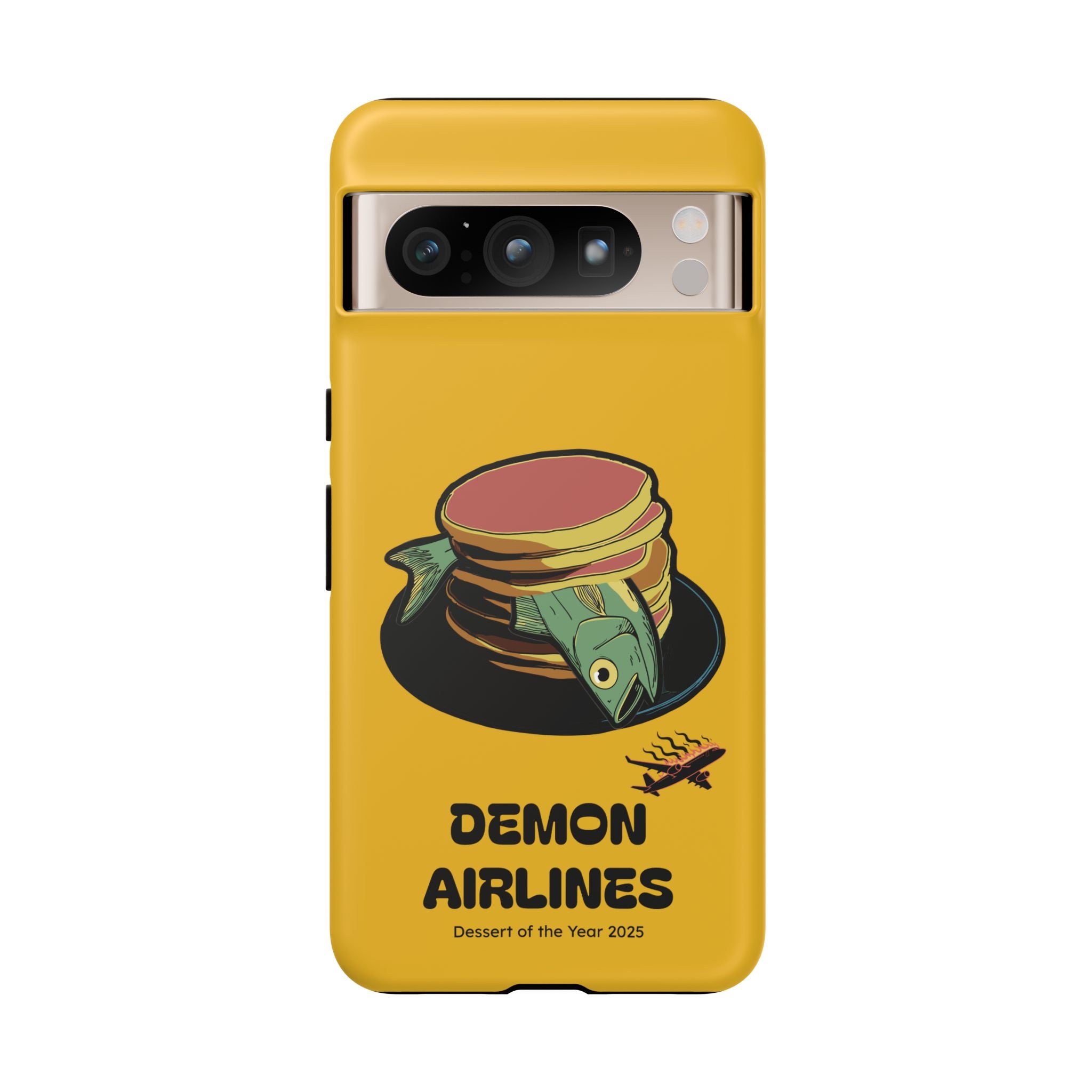 KPOP Style Fish Pancakes Yellow Smartphone Tough Cases