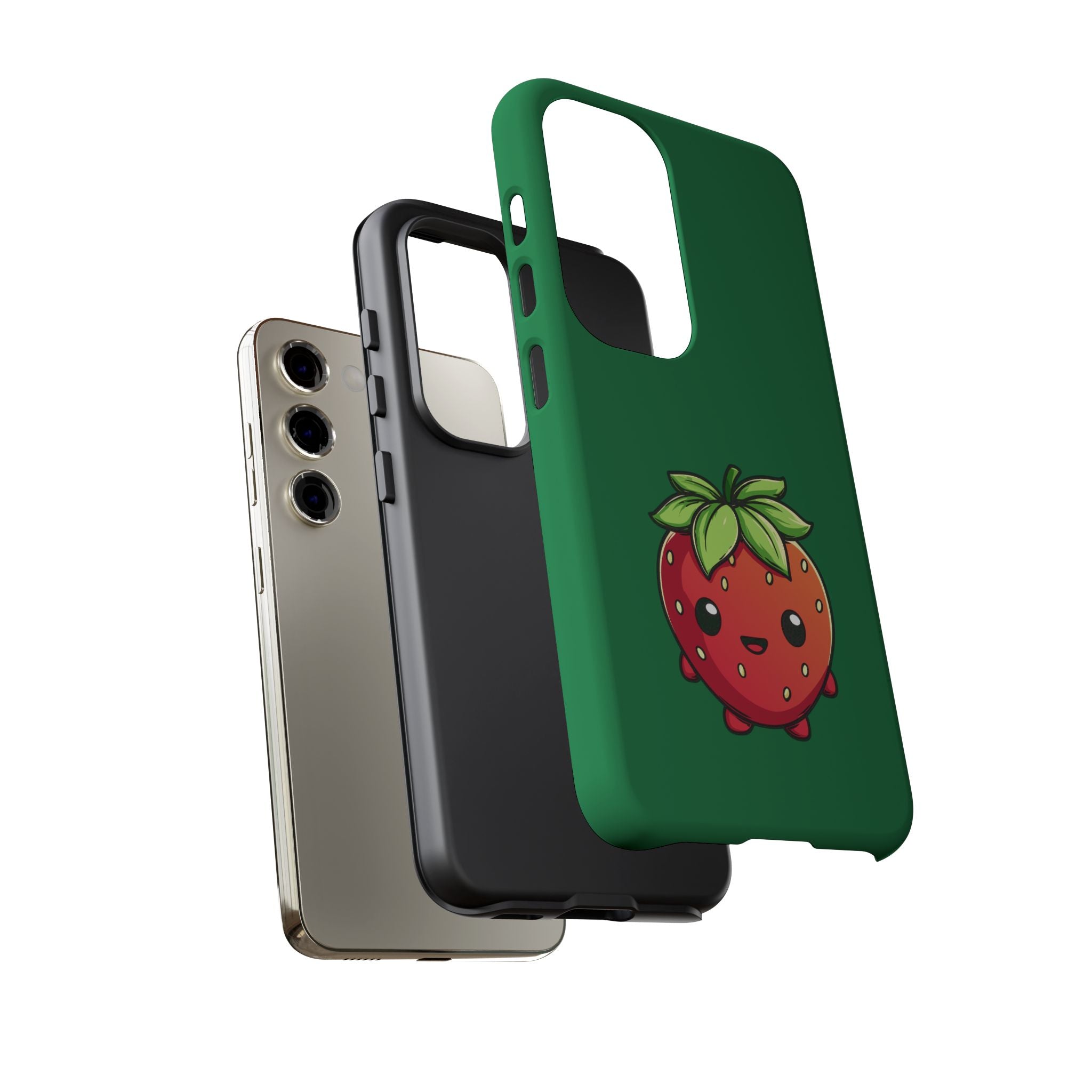 Erdbeere Minimampf Snack Style Smartphone Tough Cases