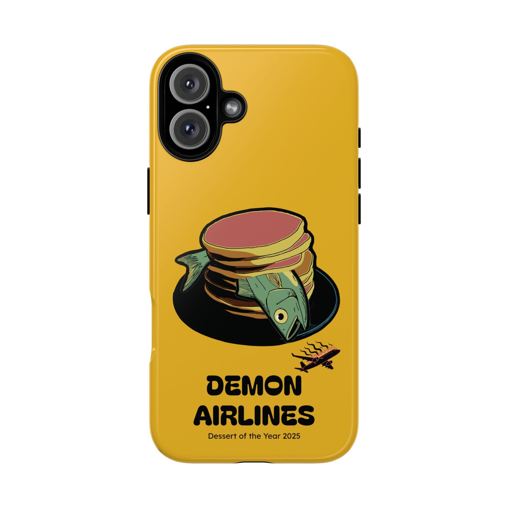 KPOP Style Fish Pancakes Yellow Smartphone Tough Cases