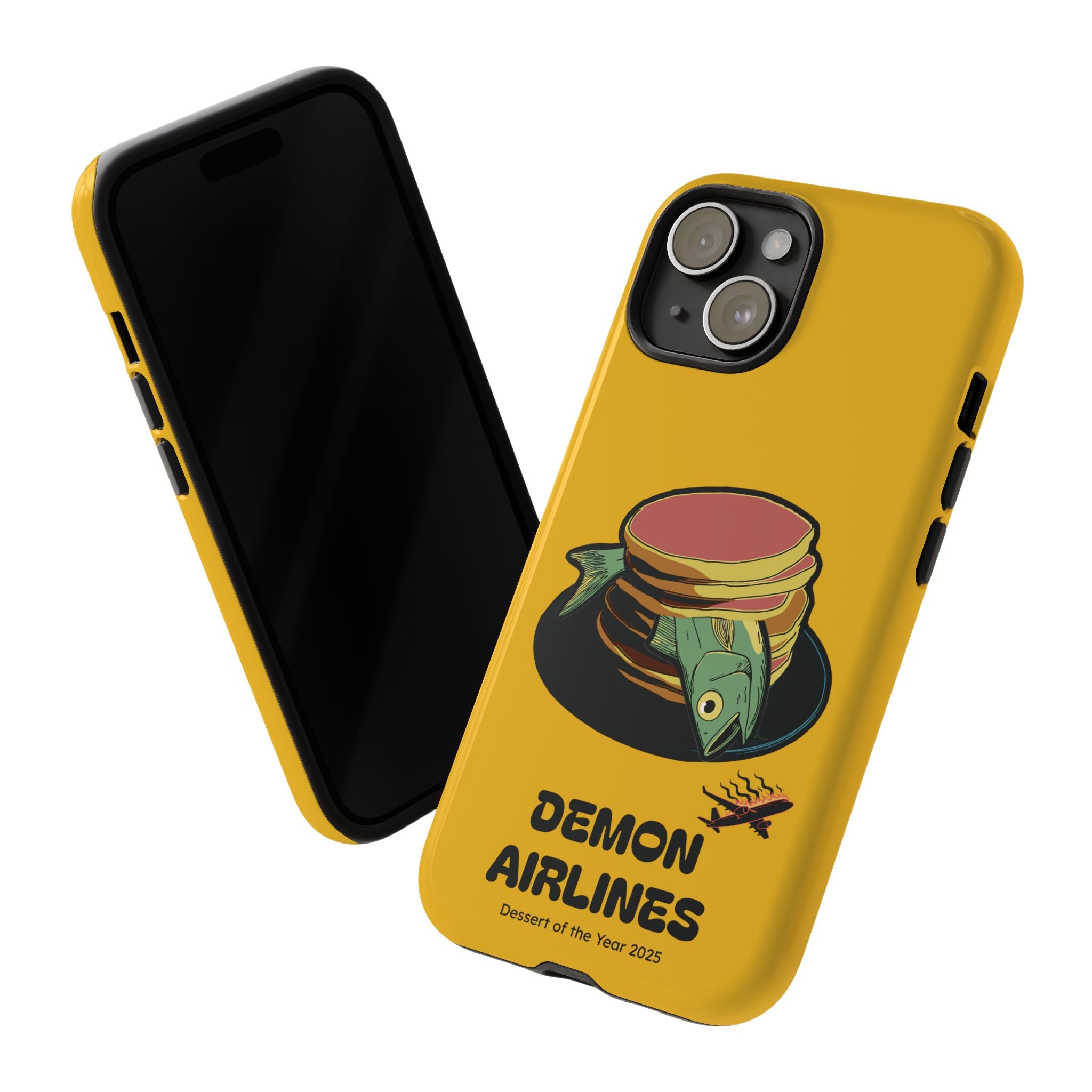 KPOP Style Fish Pancakes Yellow Smartphone Tough Cases