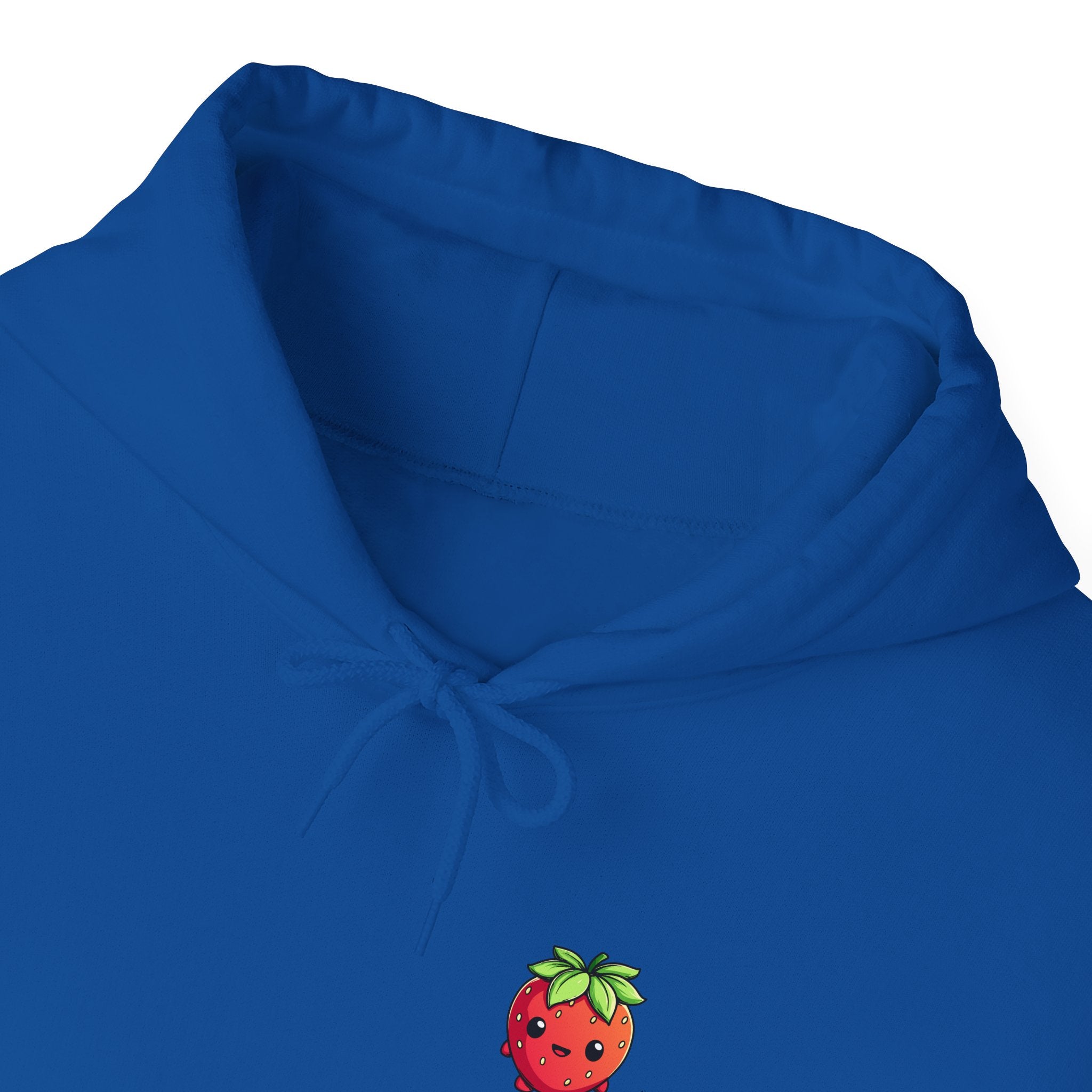 Strawberry / Erdbeer Minimampf Style Unisex Heavy Blend™ Hooded Sweatshirt