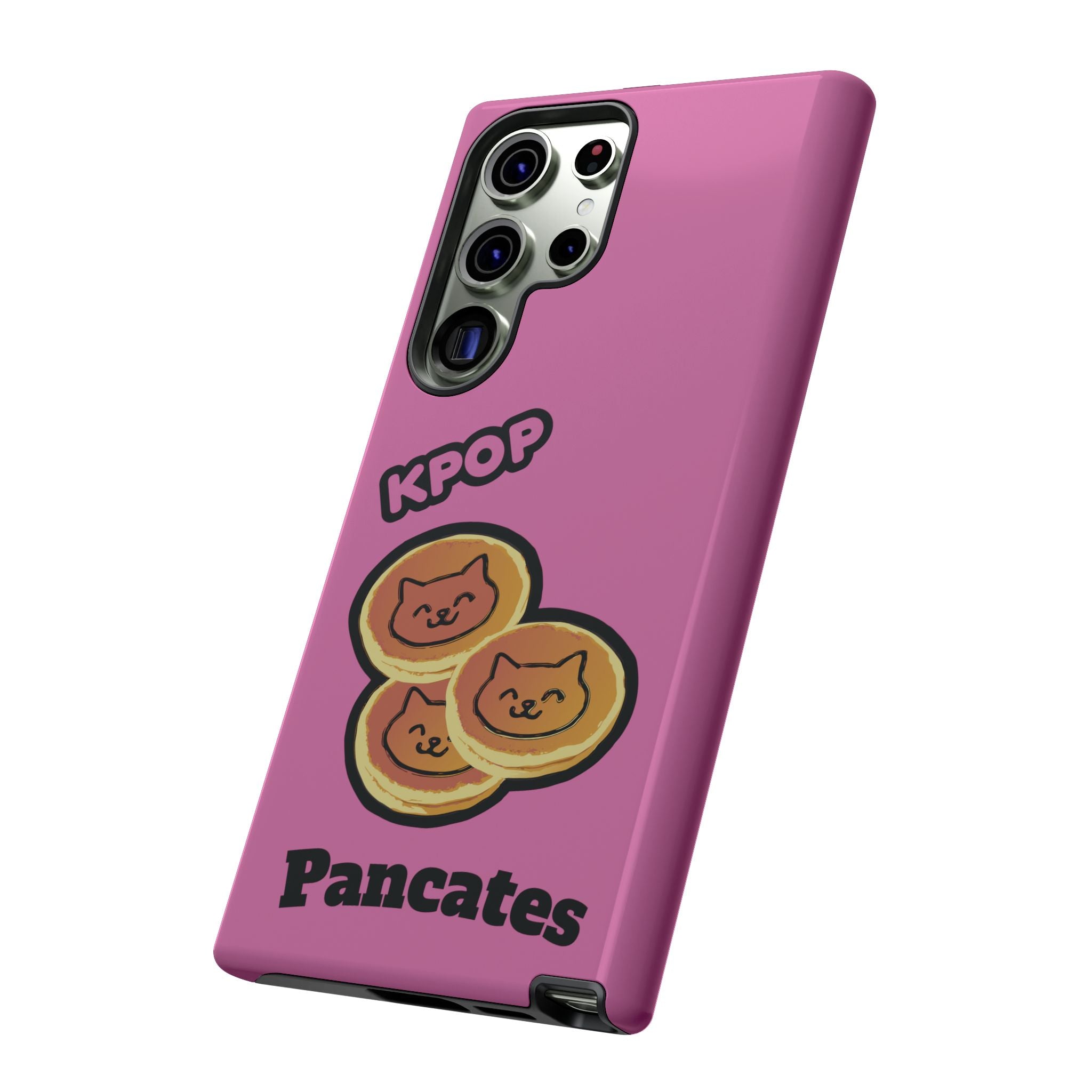 KPOP Style Pancates Pink Smartphone Tough Cases