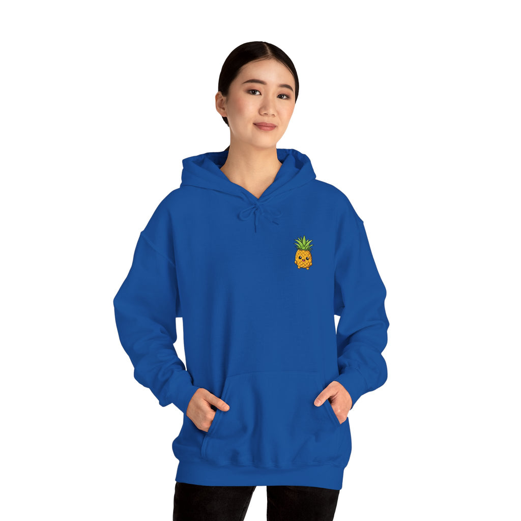 Pineapple / Ananas Minimampf Style Unisex Heavy Blend™ Hooded Sweatshirt