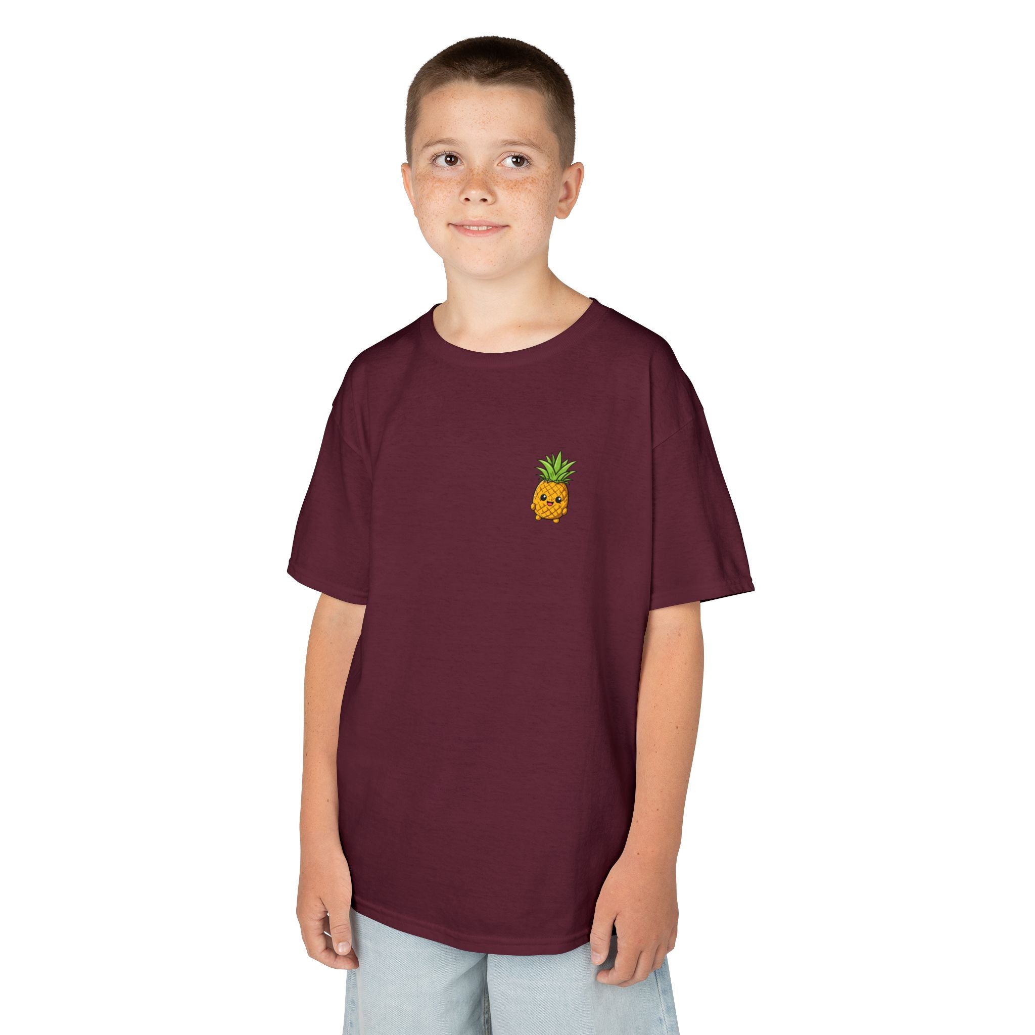 Pineapple / Ananas Minimampf Cartoon Kids Heavy Cotton™ Tee