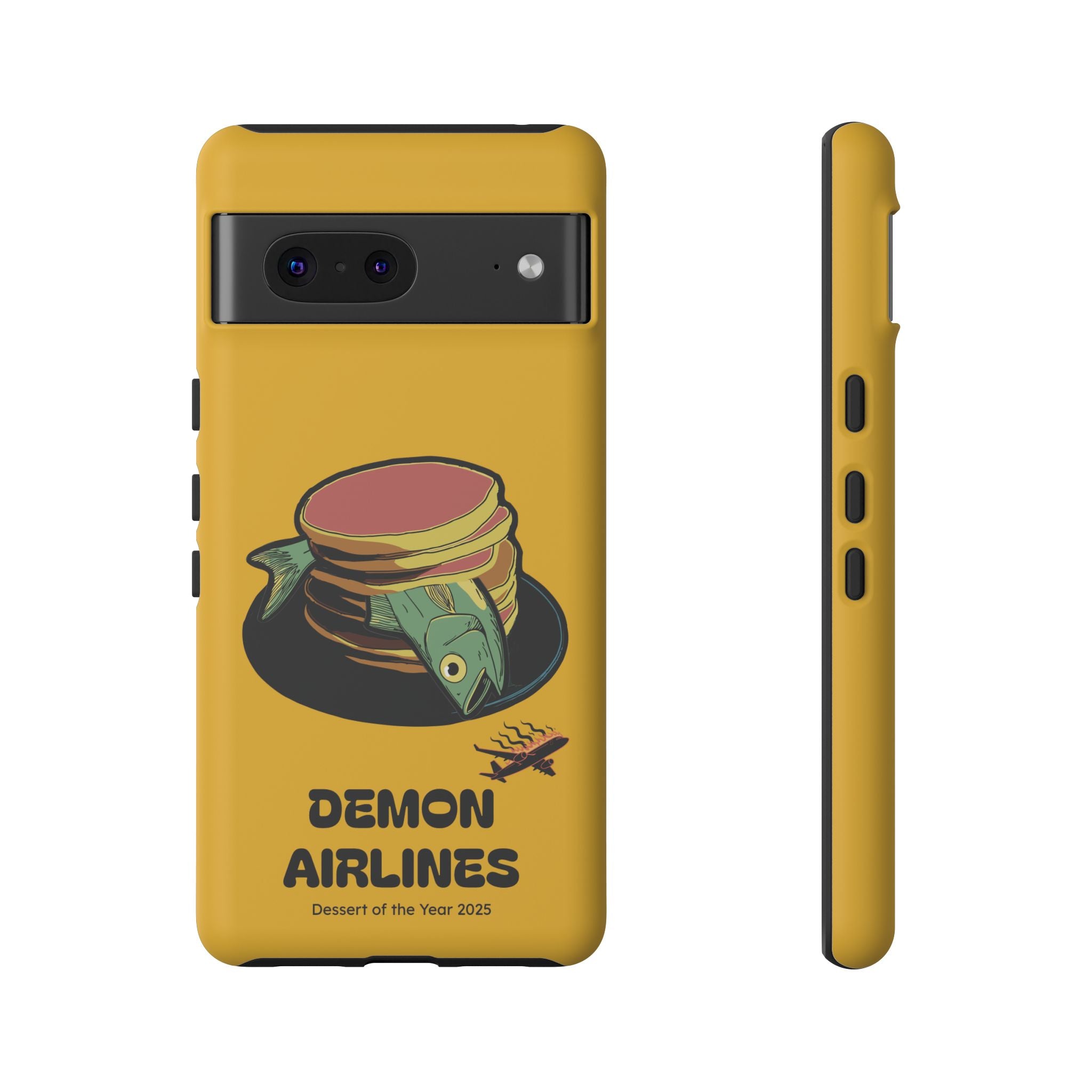 KPOP Style Fish Pancakes Yellow Smartphone Tough Cases