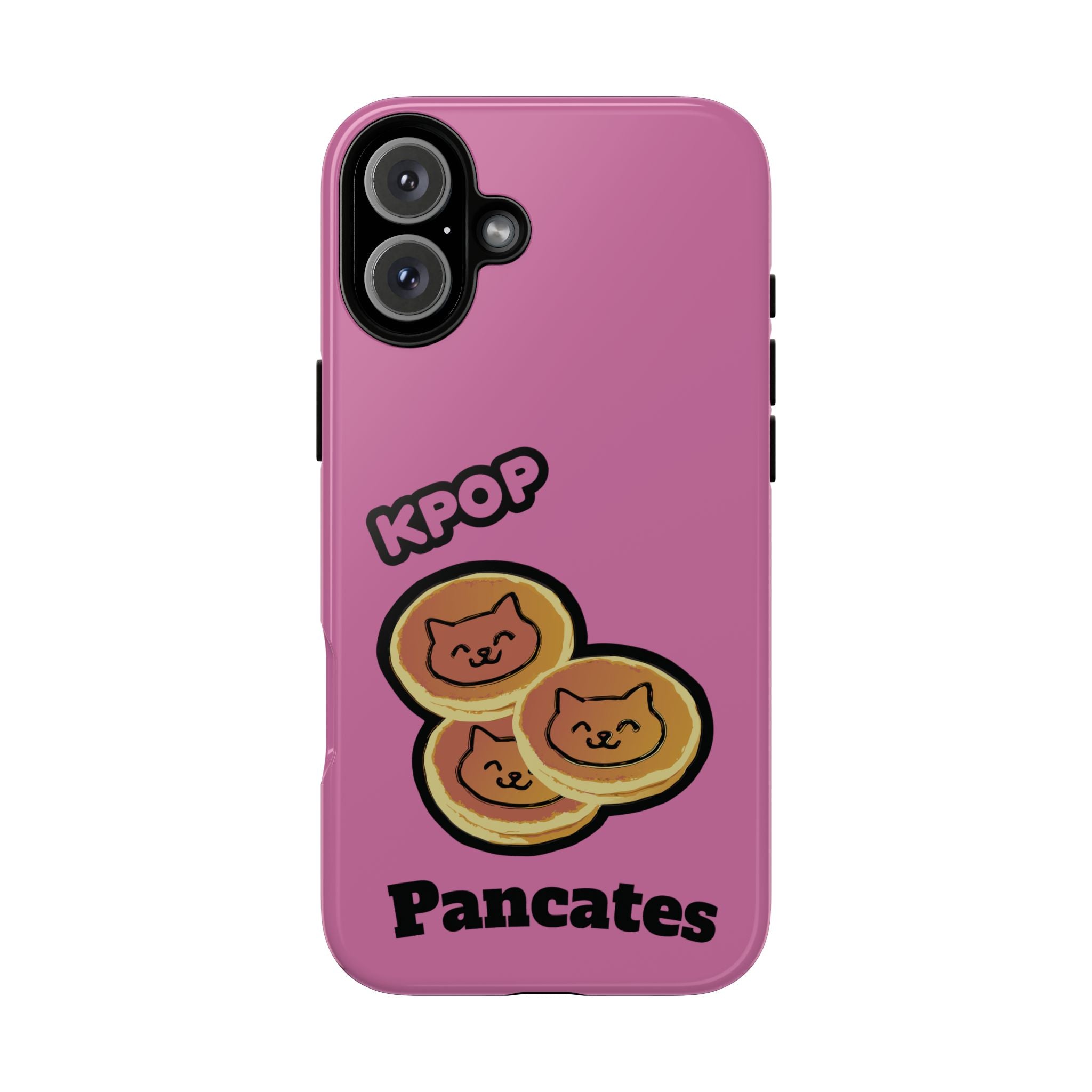 KPOP Style Pancates Pink Smartphone Tough Cases