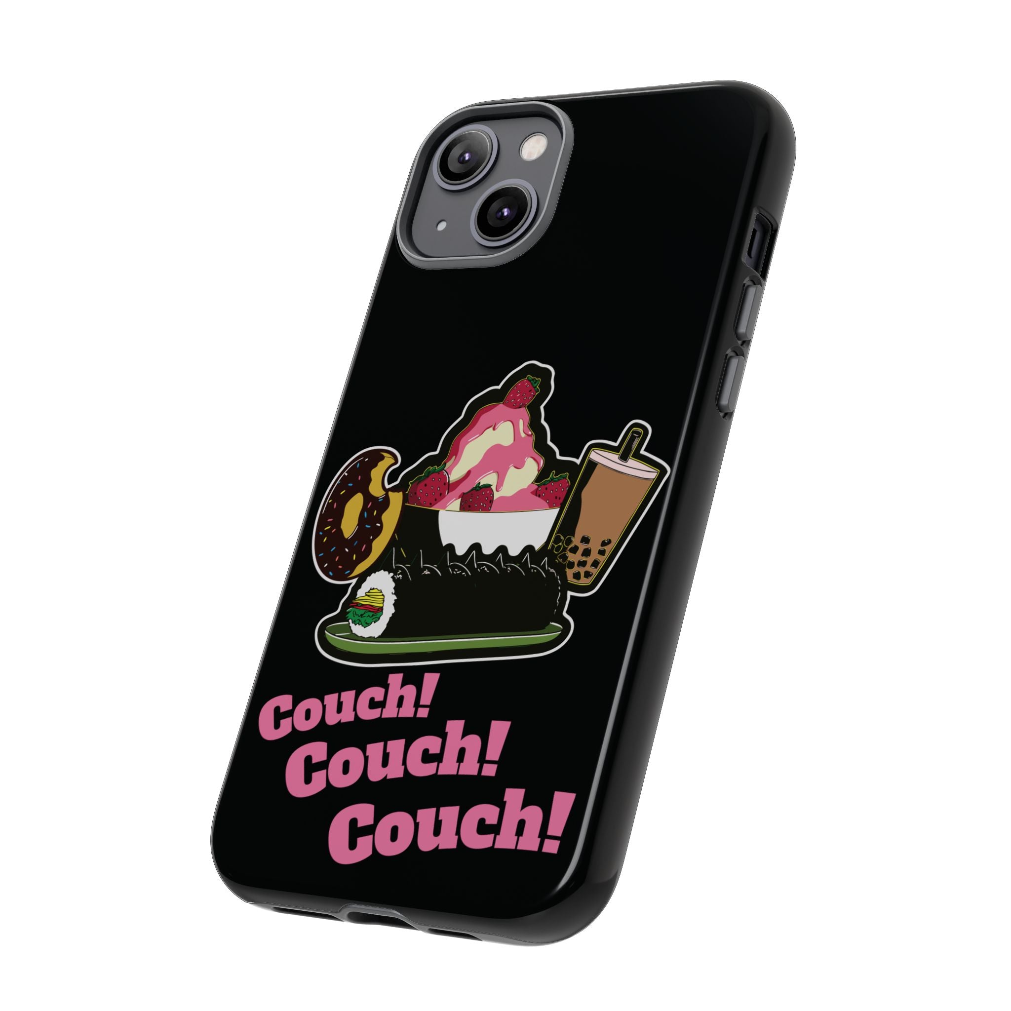 KPOP Style Black Couch Couch Couch Smartphone Tough Cases