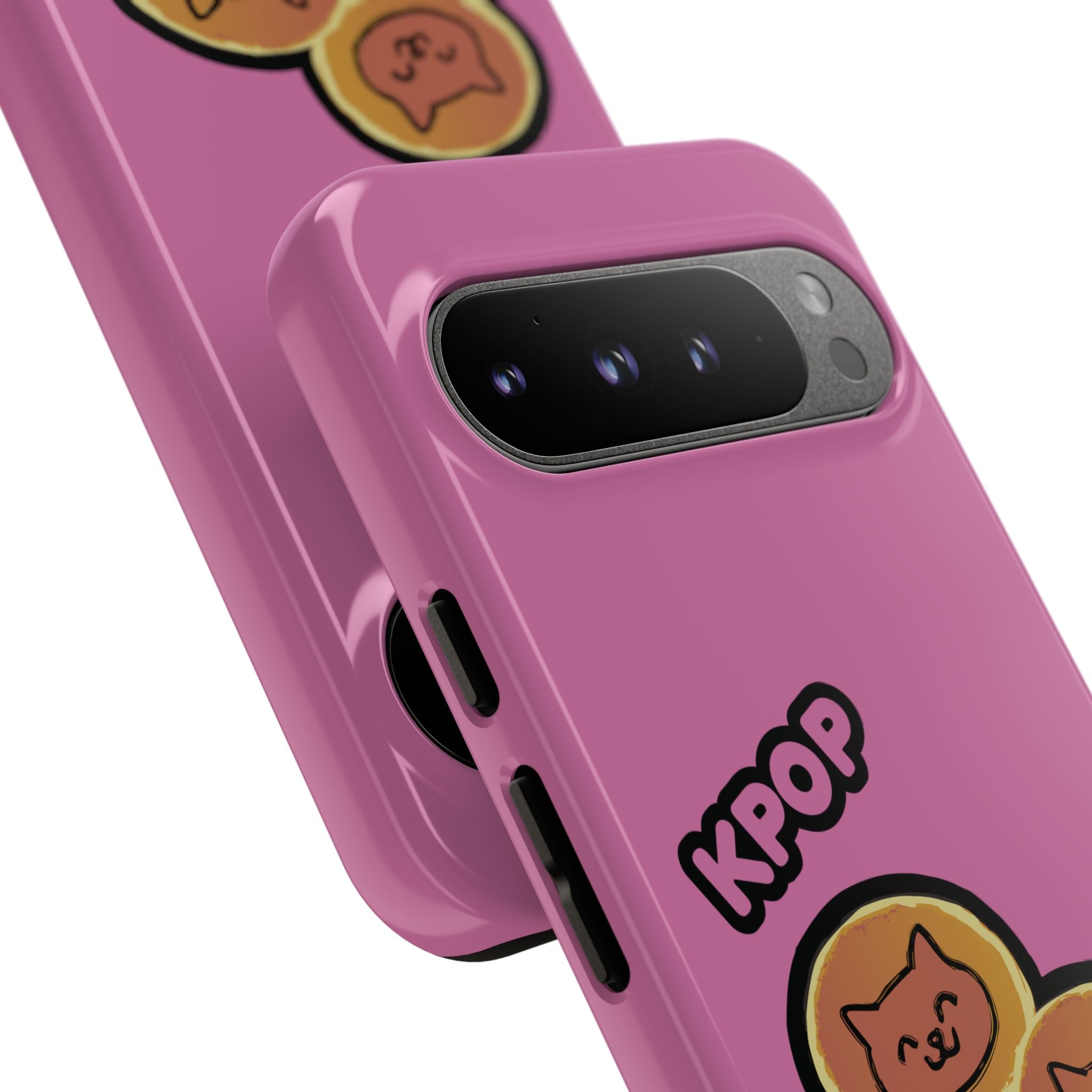 KPOP Style Pancates Pink Smartphone Tough Cases