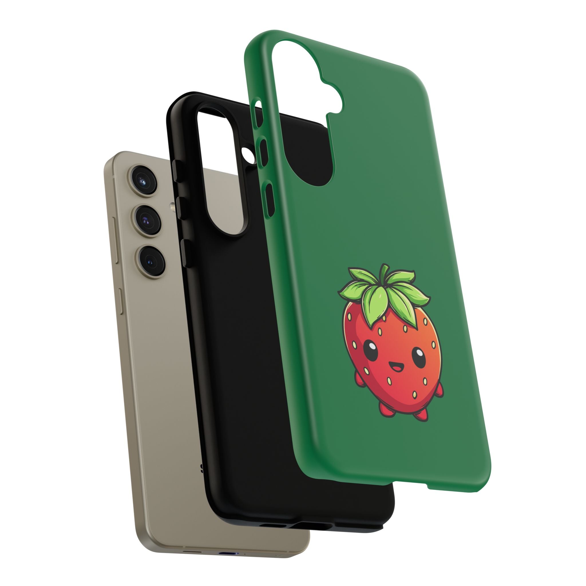 Erdbeere Minimampf Snack Style Smartphone Tough Cases