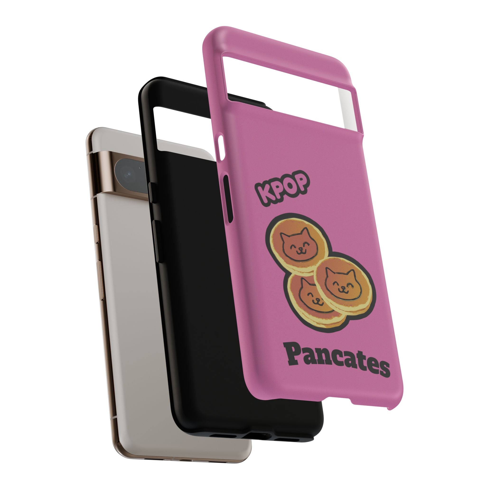 KPOP Style Pancates Pink Smartphone Tough Cases