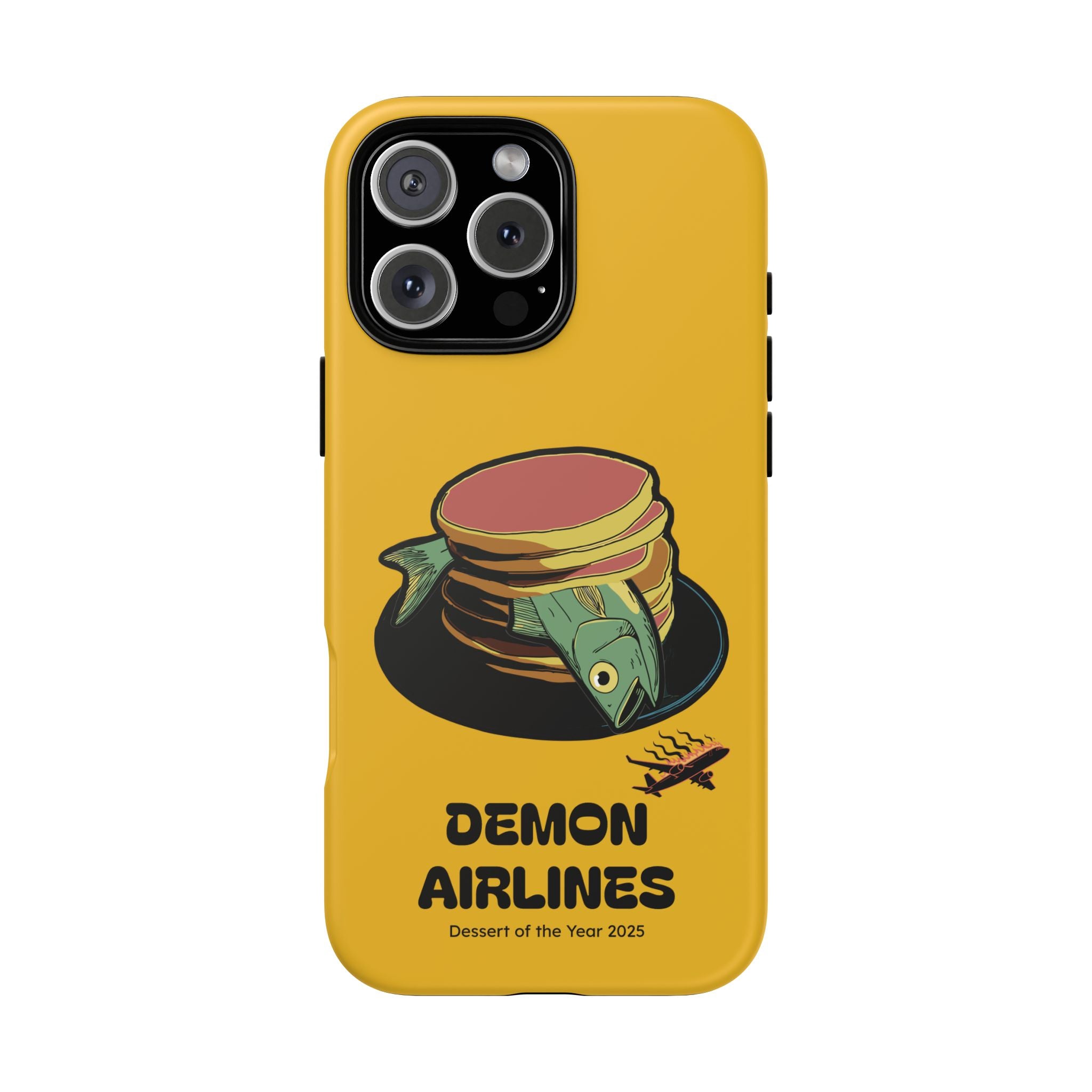KPOP Style Fish Pancakes Yellow Smartphone Tough Cases