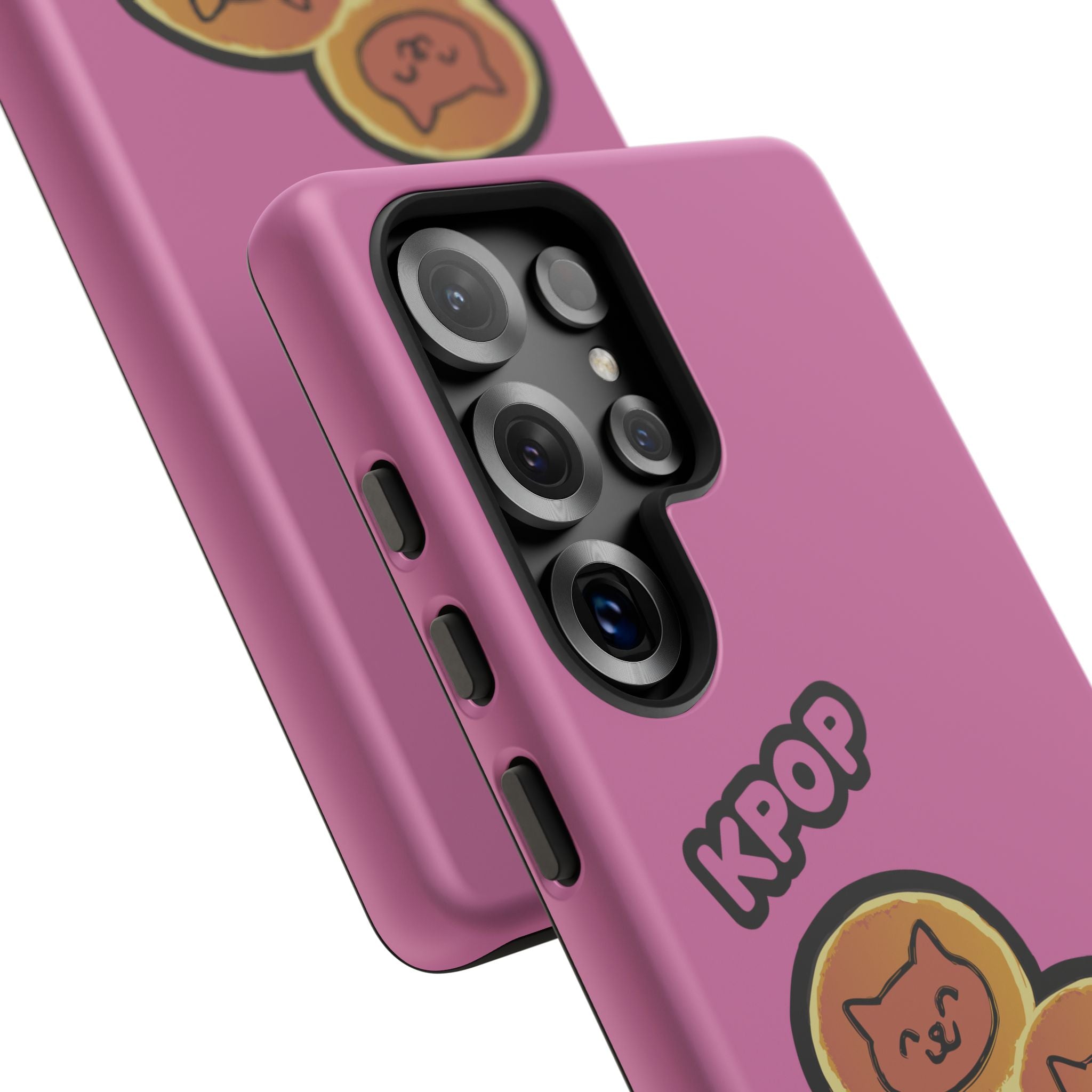 KPOP Style Pancates Pink Smartphone Tough Cases