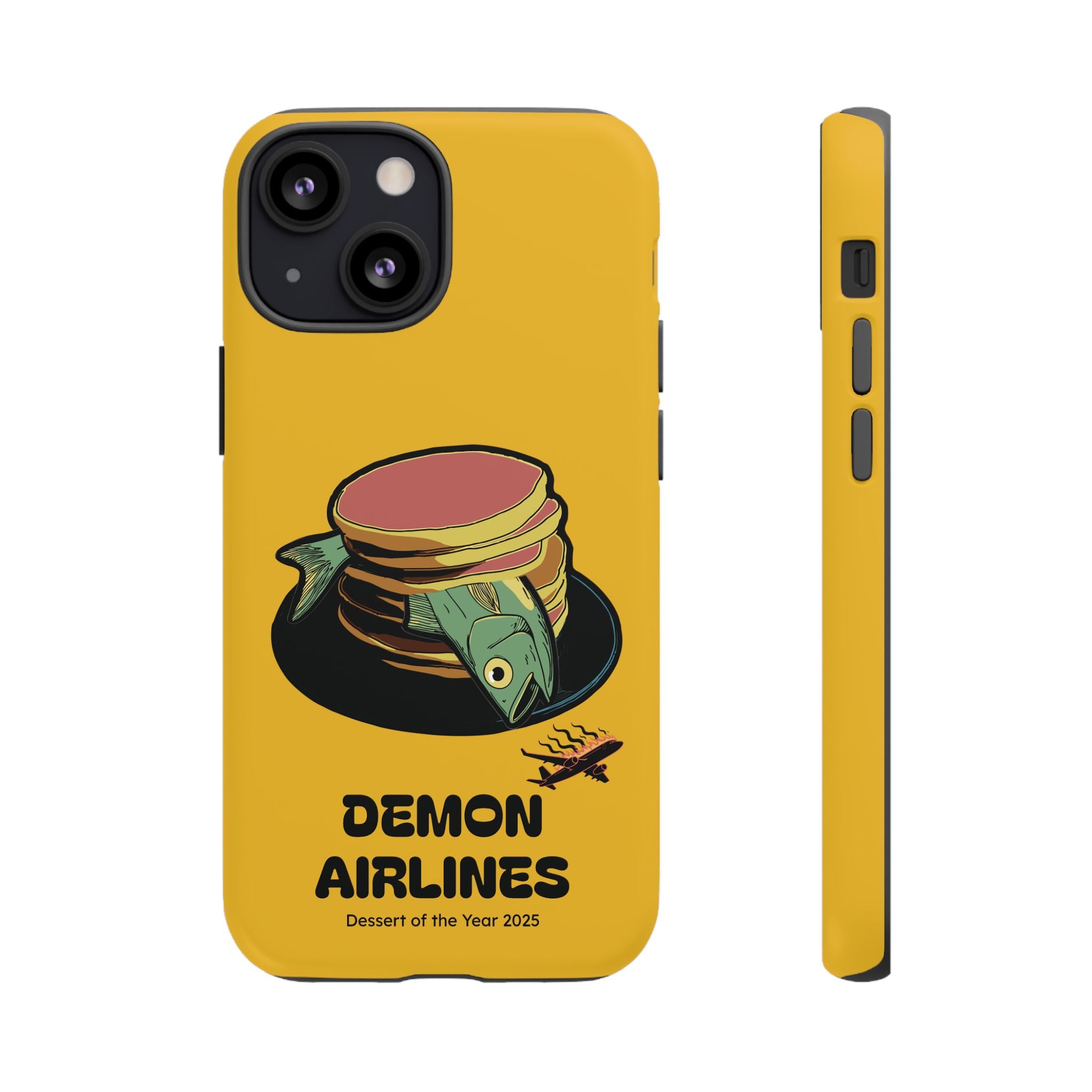 KPOP Style Fish Pancakes Yellow Smartphone Tough Cases