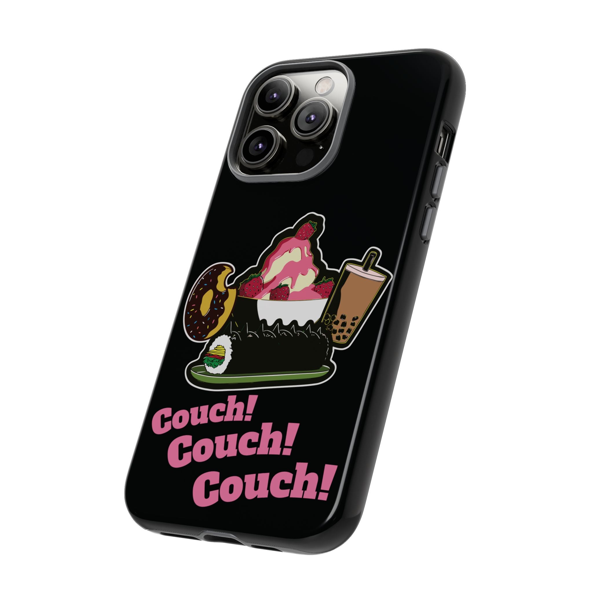 KPOP Style Black Couch Couch Couch Smartphone Tough Cases